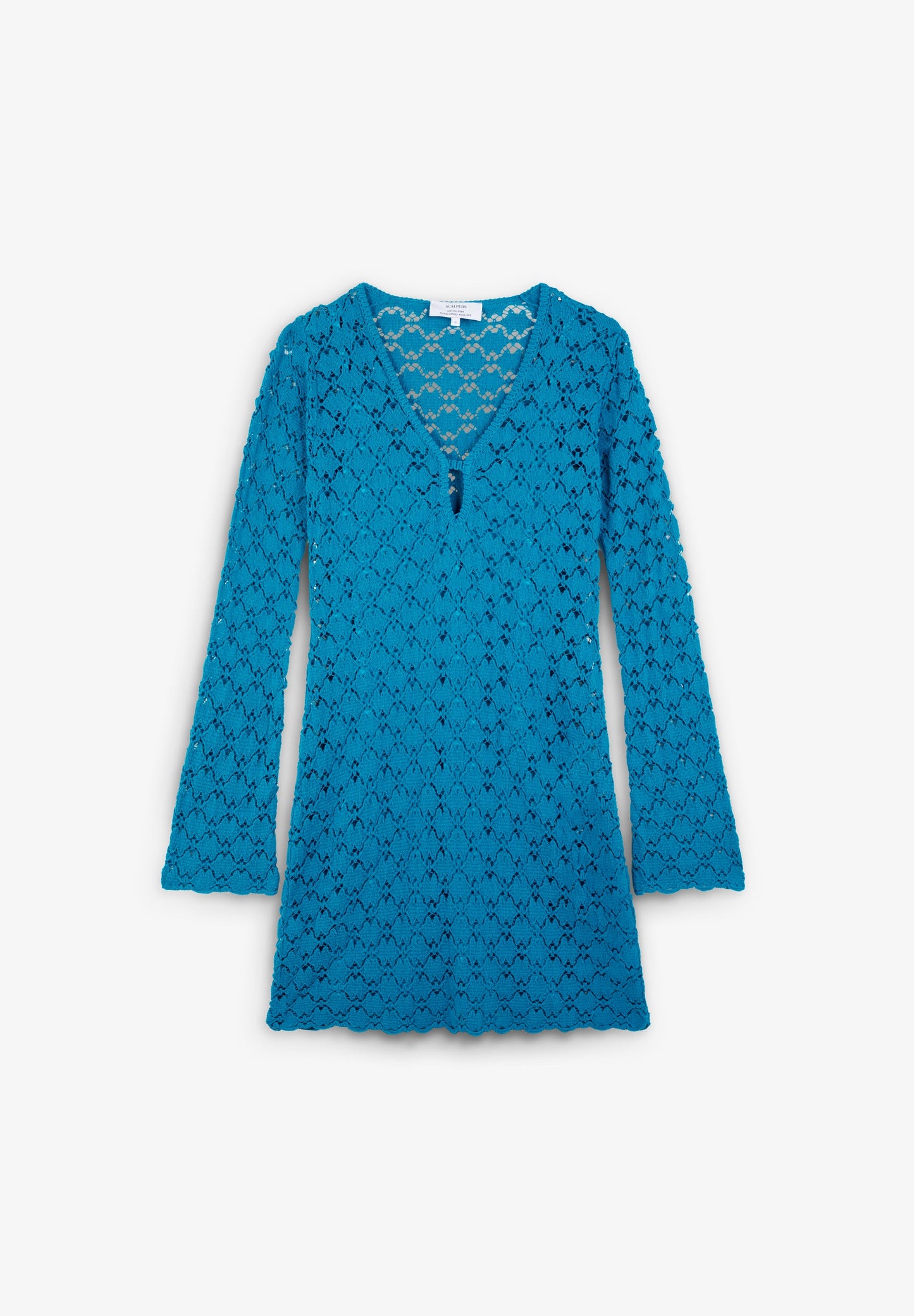MINI CROCHET DRESS