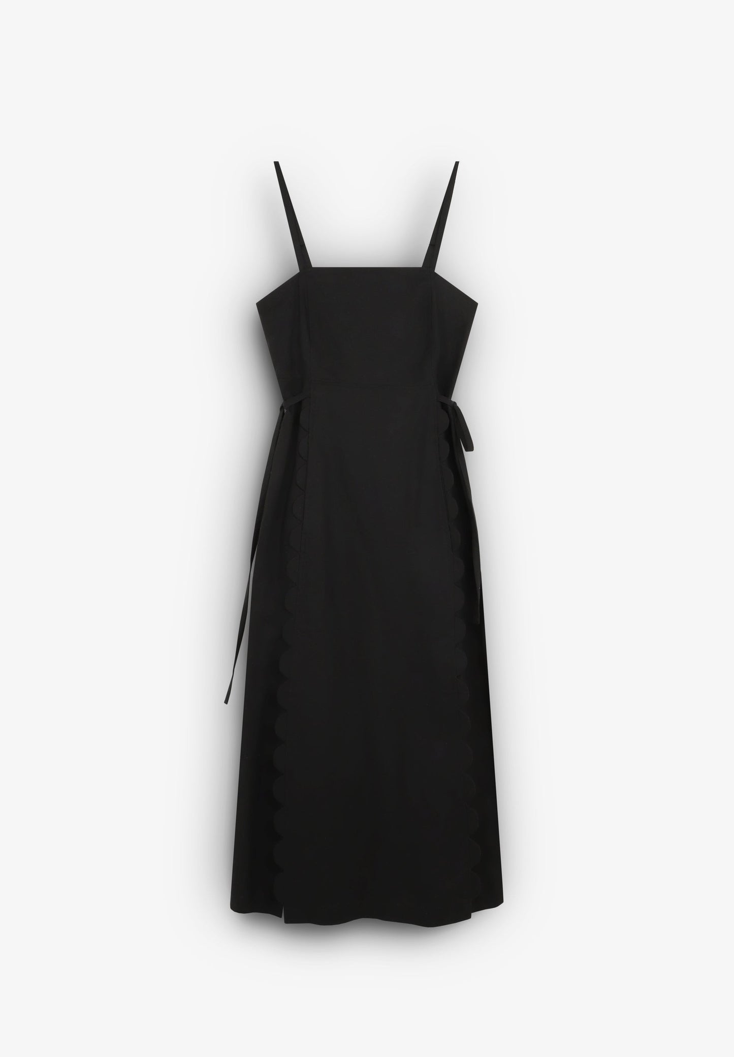 SCLINEN SCALLOP DRESS