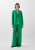 FULL LENGTH TROUSERS WITH SCALLOPED DETAIL