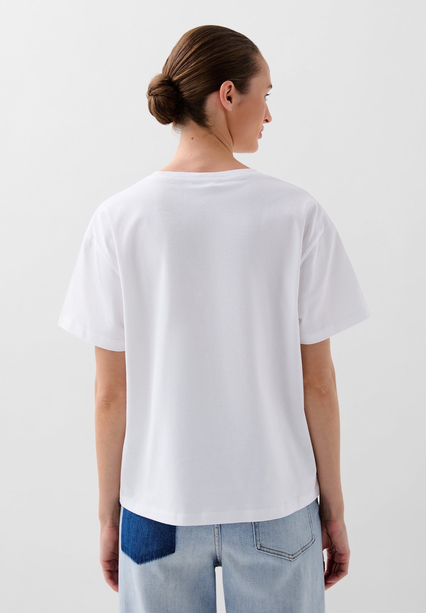 T-SHIRT WITH SKULL PRINT