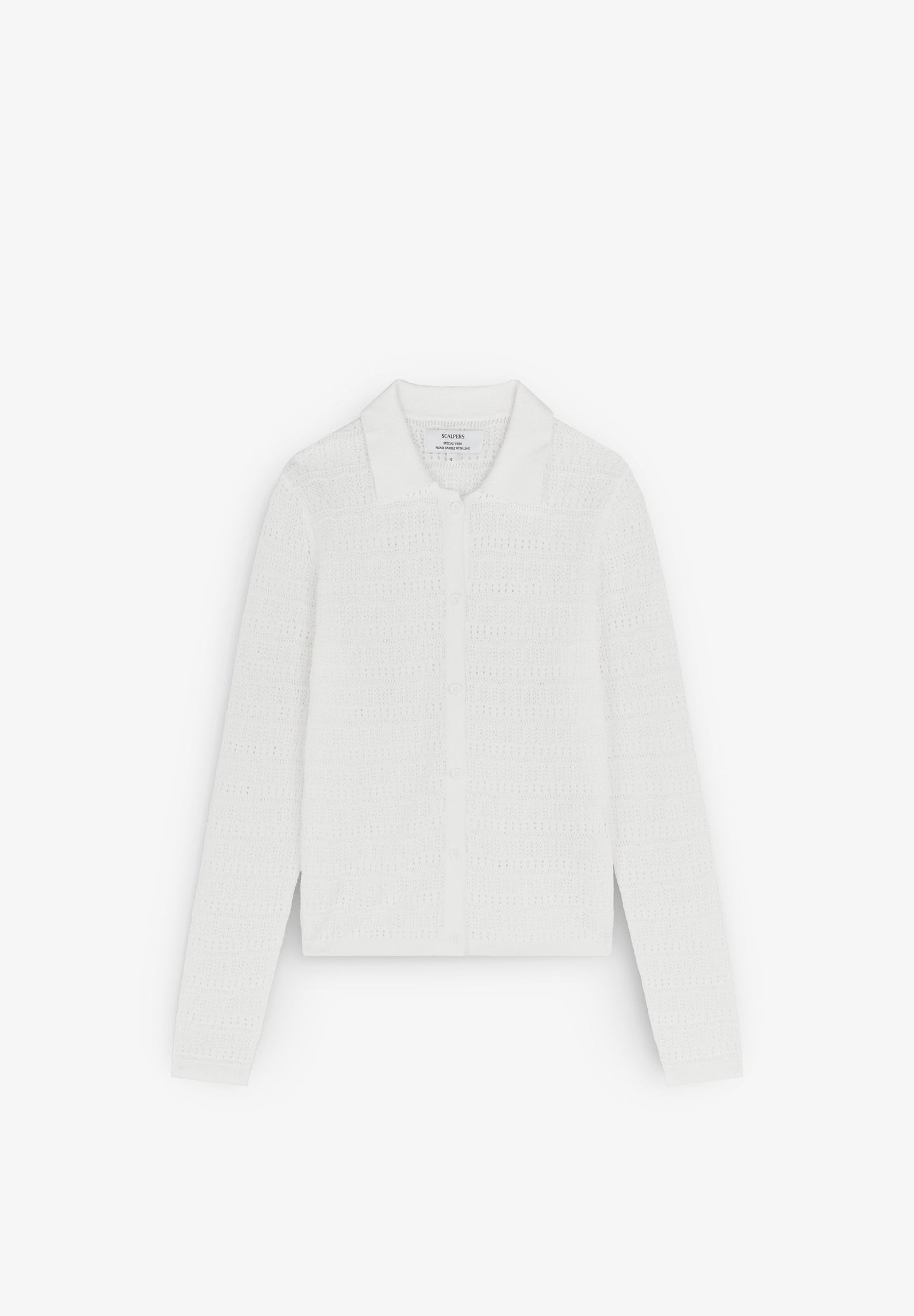 SCPOINTELLE WHITE CARDIGAN
