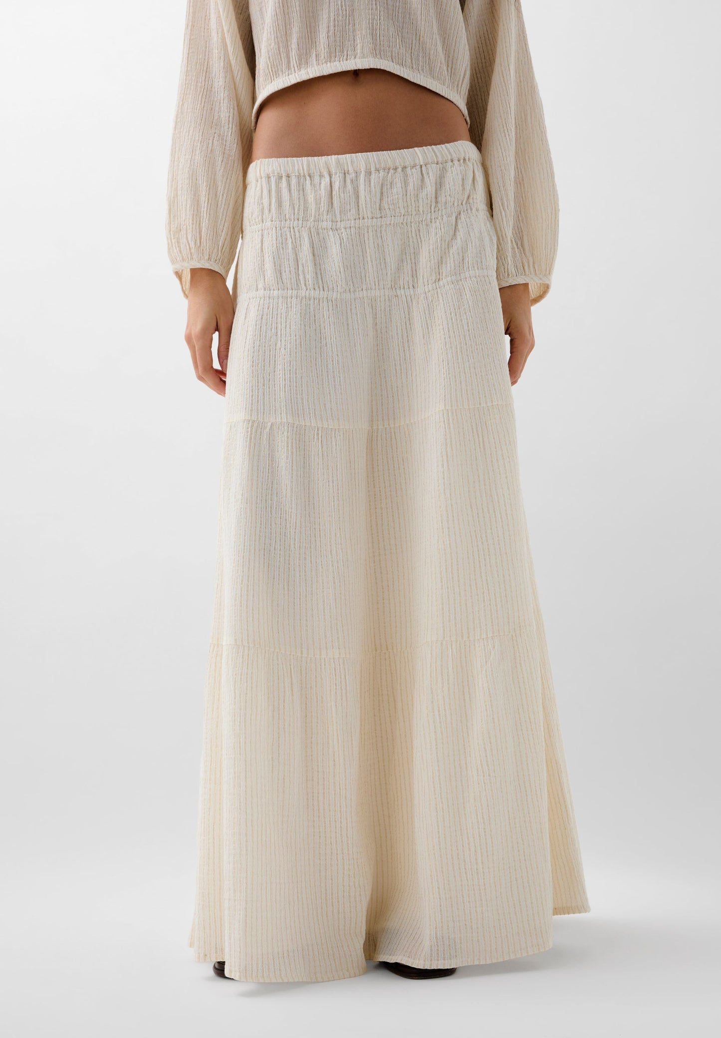 SCSTRIPES LUREX SKIRT