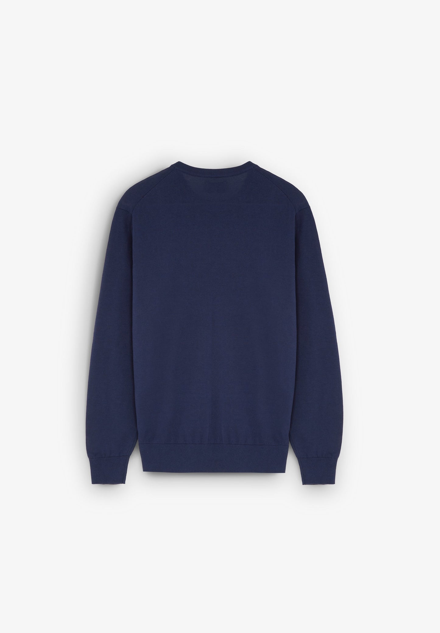 SWEATER WITH RIBBED COLLAR