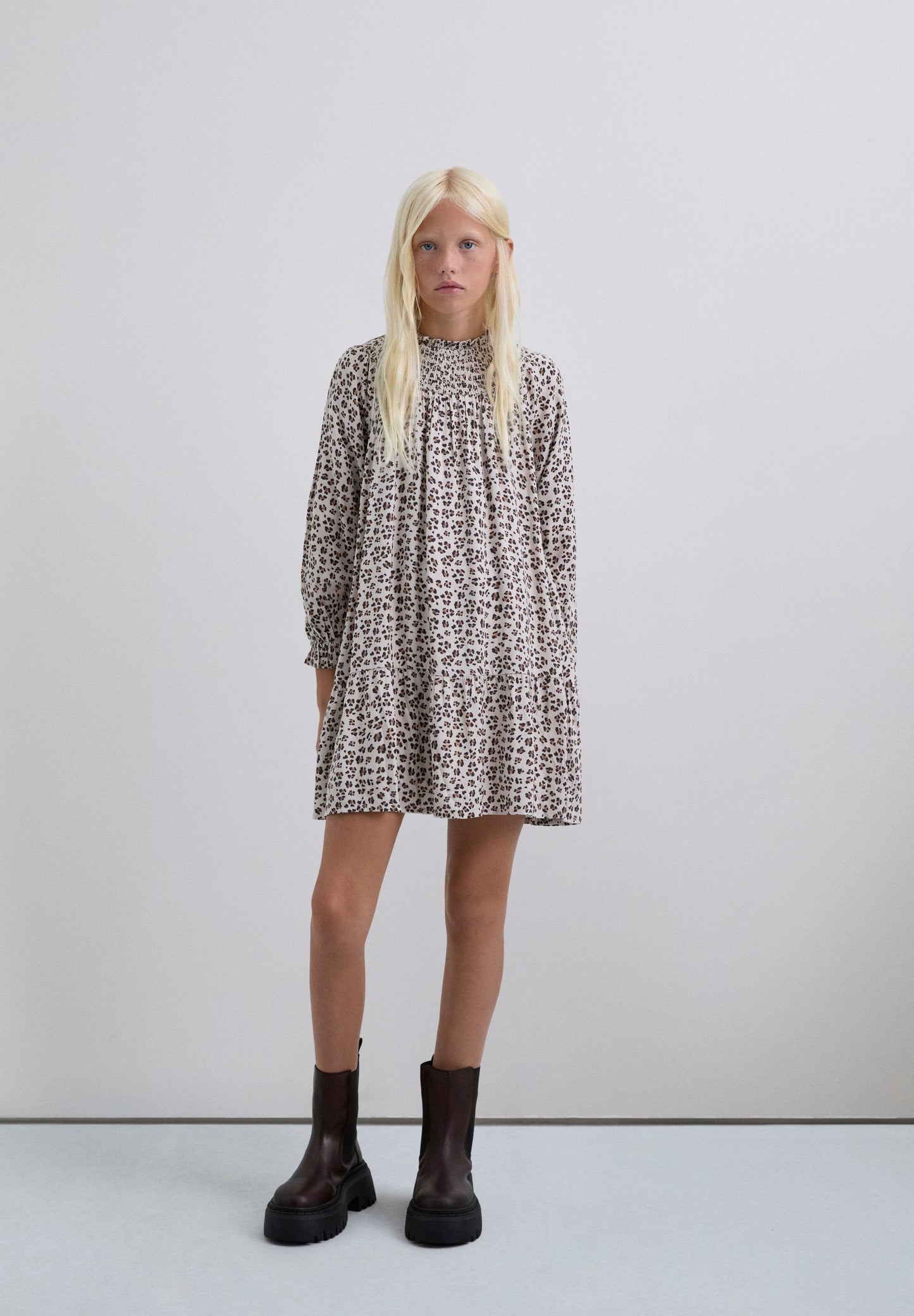 ANIMAL PRINT DRESS