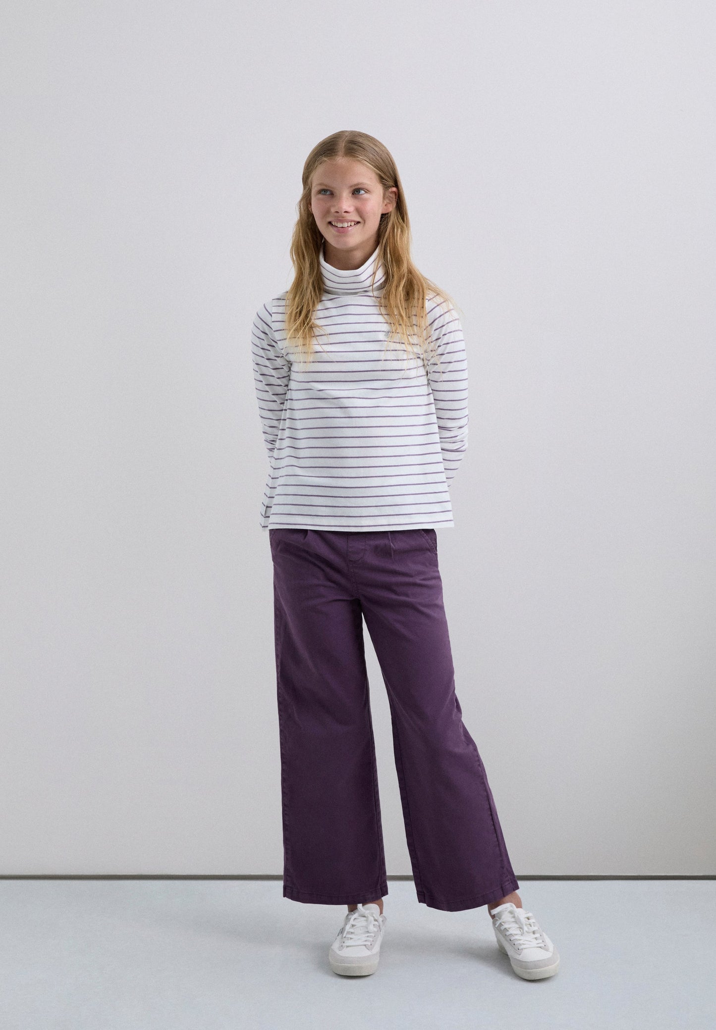 SCSTRIPESLSTEE GIRLS