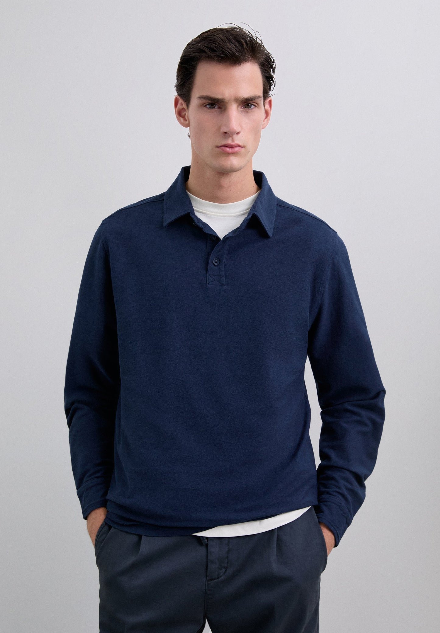 SC ICON REVERSE POLO SHIRT