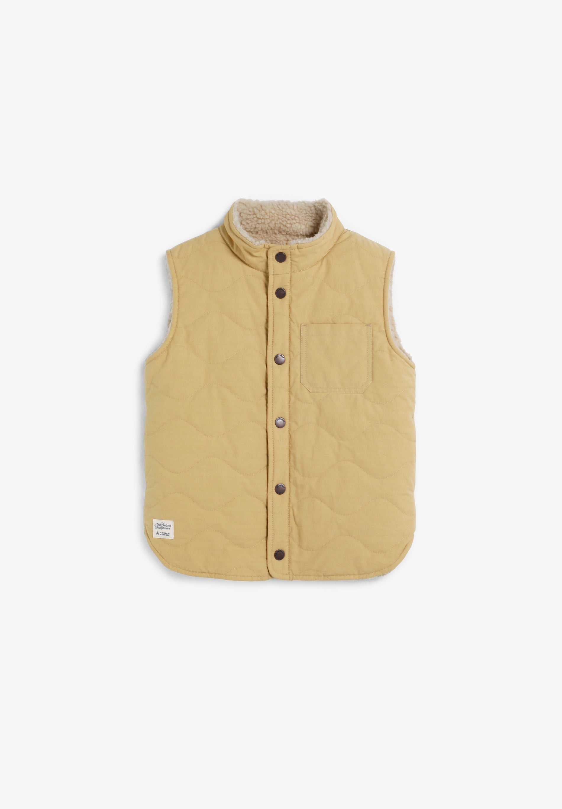 PUFFER GILET WITH POCKET
