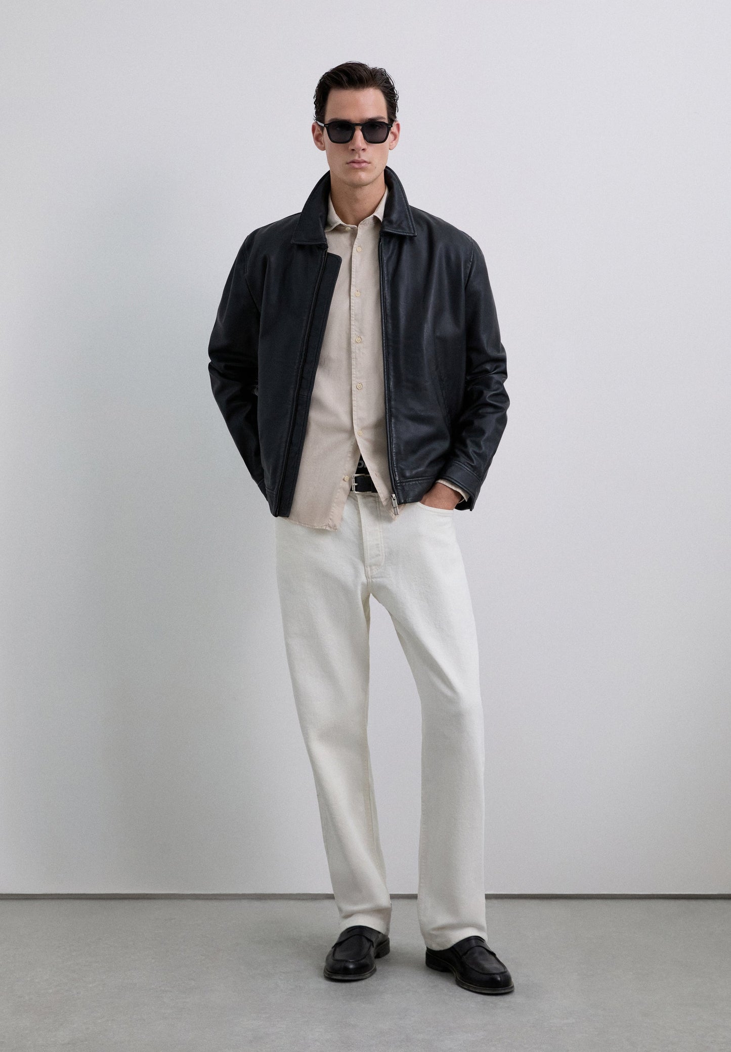 REGULAR FIT EMBROIDERED SHIRT