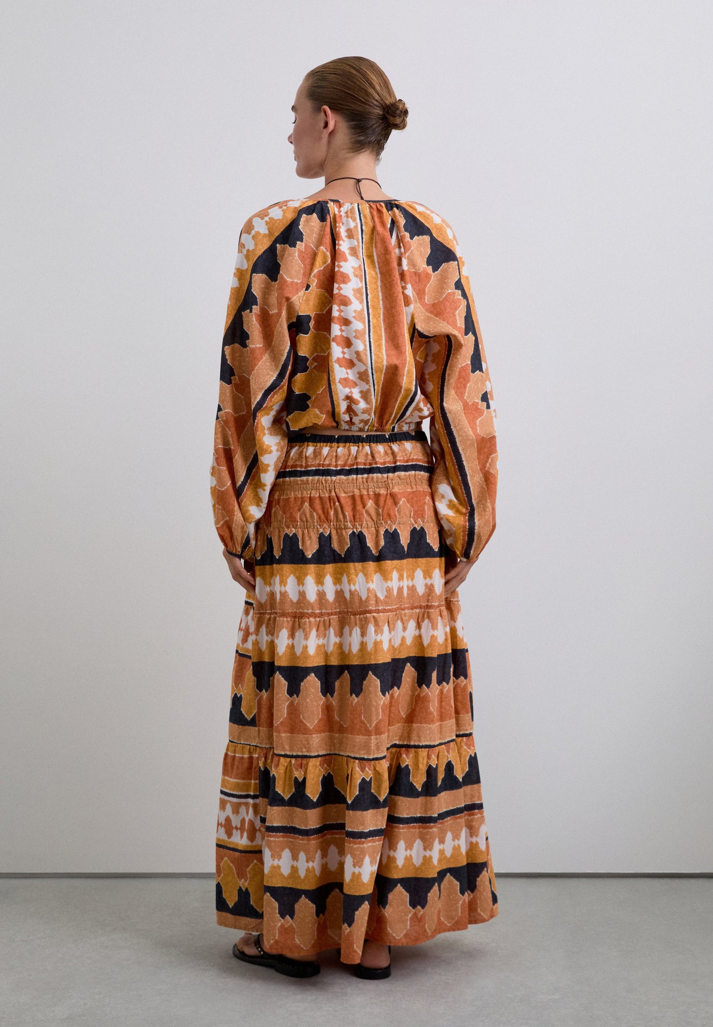 LONG ETHNIC SKIRT