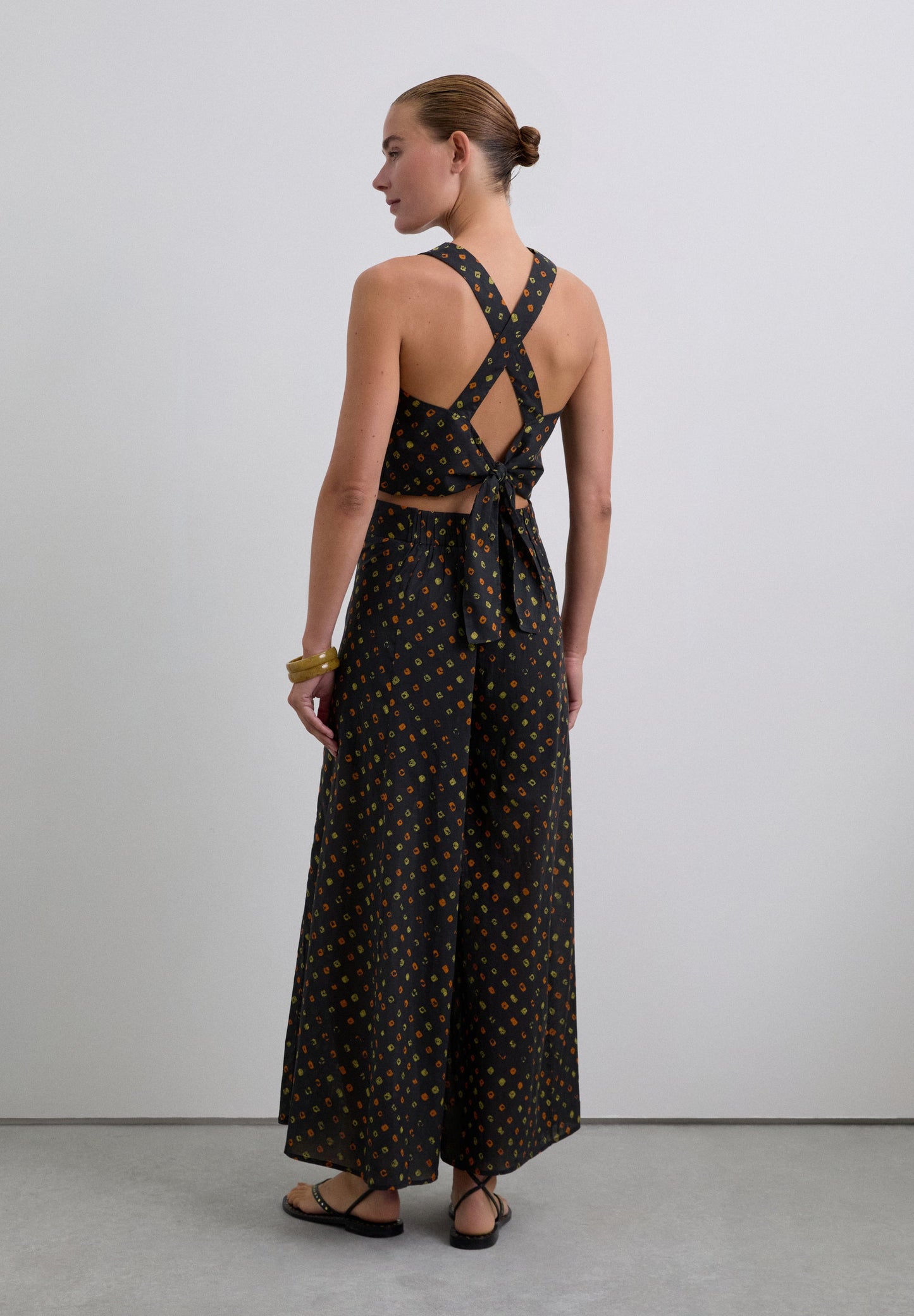 100% COTTON PRINT TOP