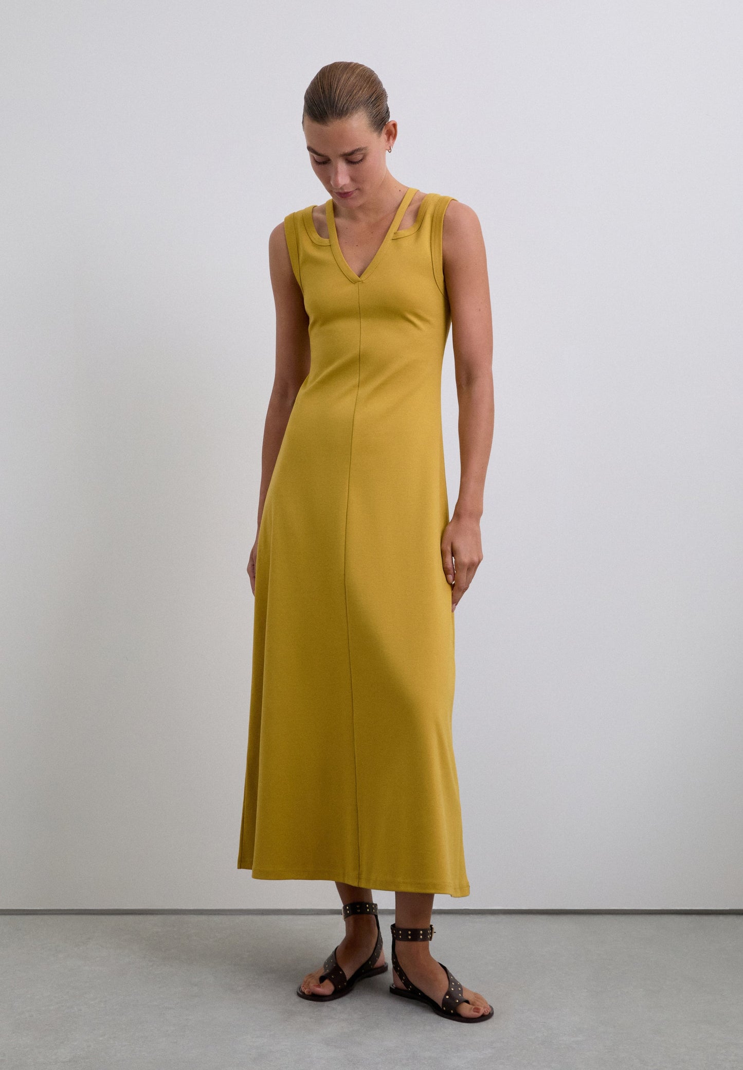 MIDI CUT OUT DRESS