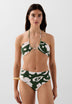 FLORAL HALTY BIKINI TOP | ROBIN X SCALPERS