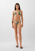 FLORAL HALTY BIKINI BOTTOM WITH TIES | ROBIN X SCALPERS