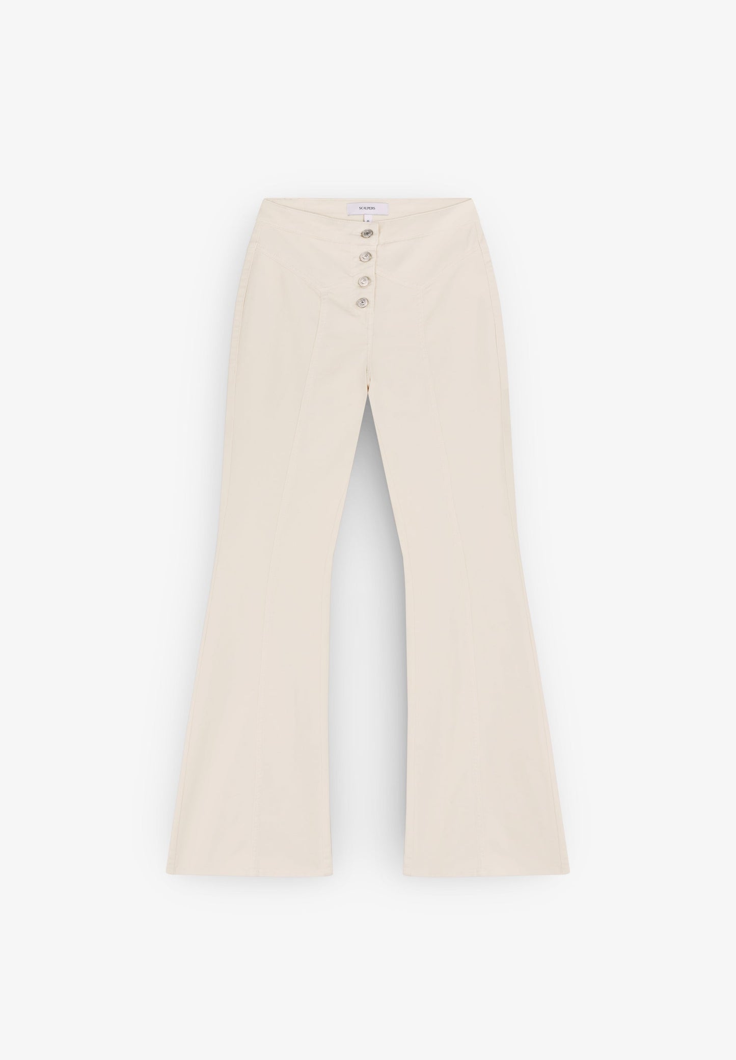 BOOTCUT JEANS WITH BUTTONS