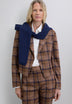 SHORT CHECKED BLAZER