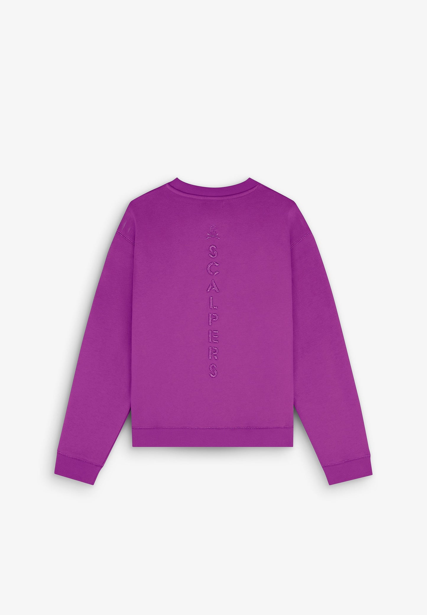EMBROIDERED SWEATSHIRT WITH LOGO ON THE BACK