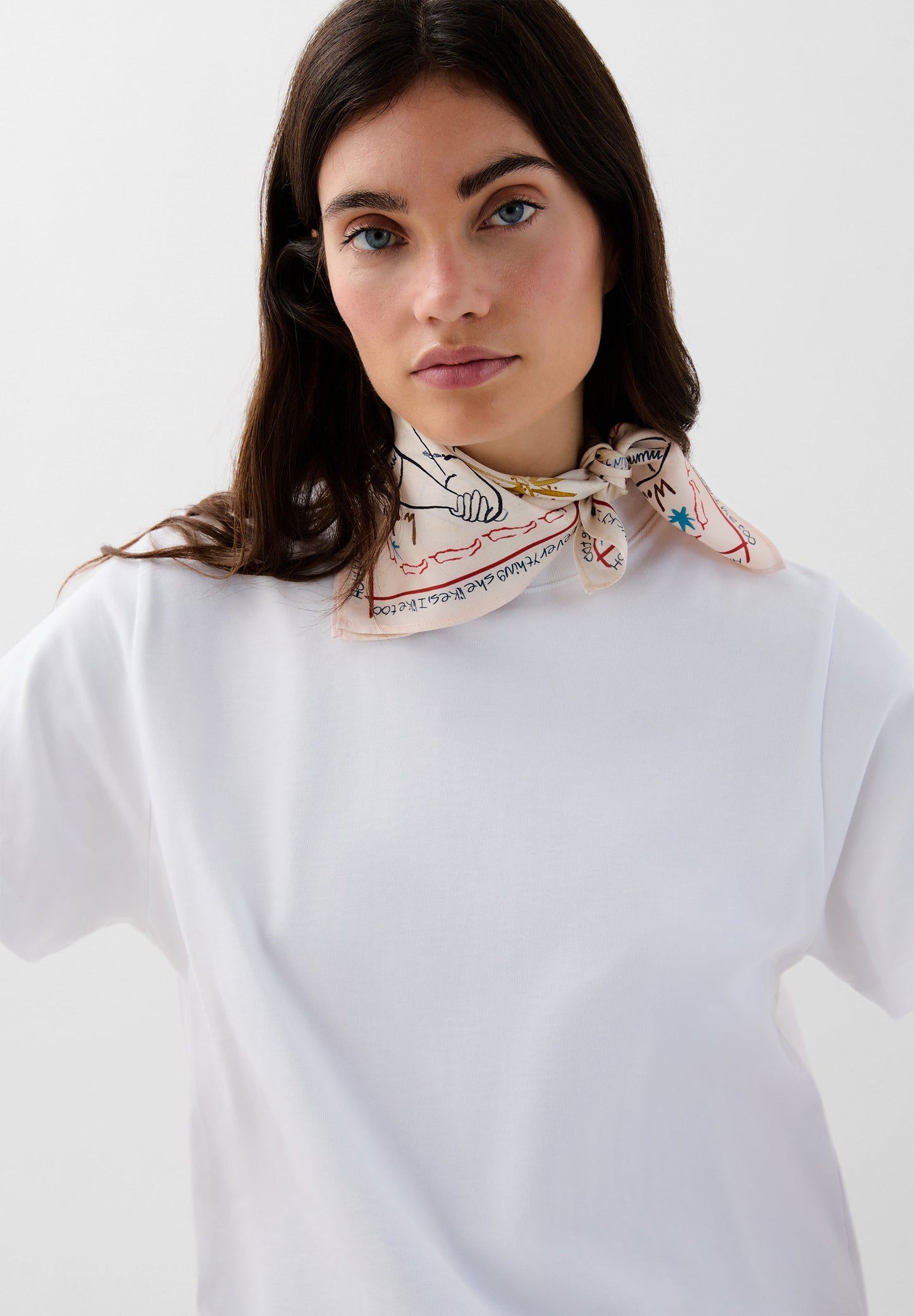 MOTHERSDAYSILK SCARF