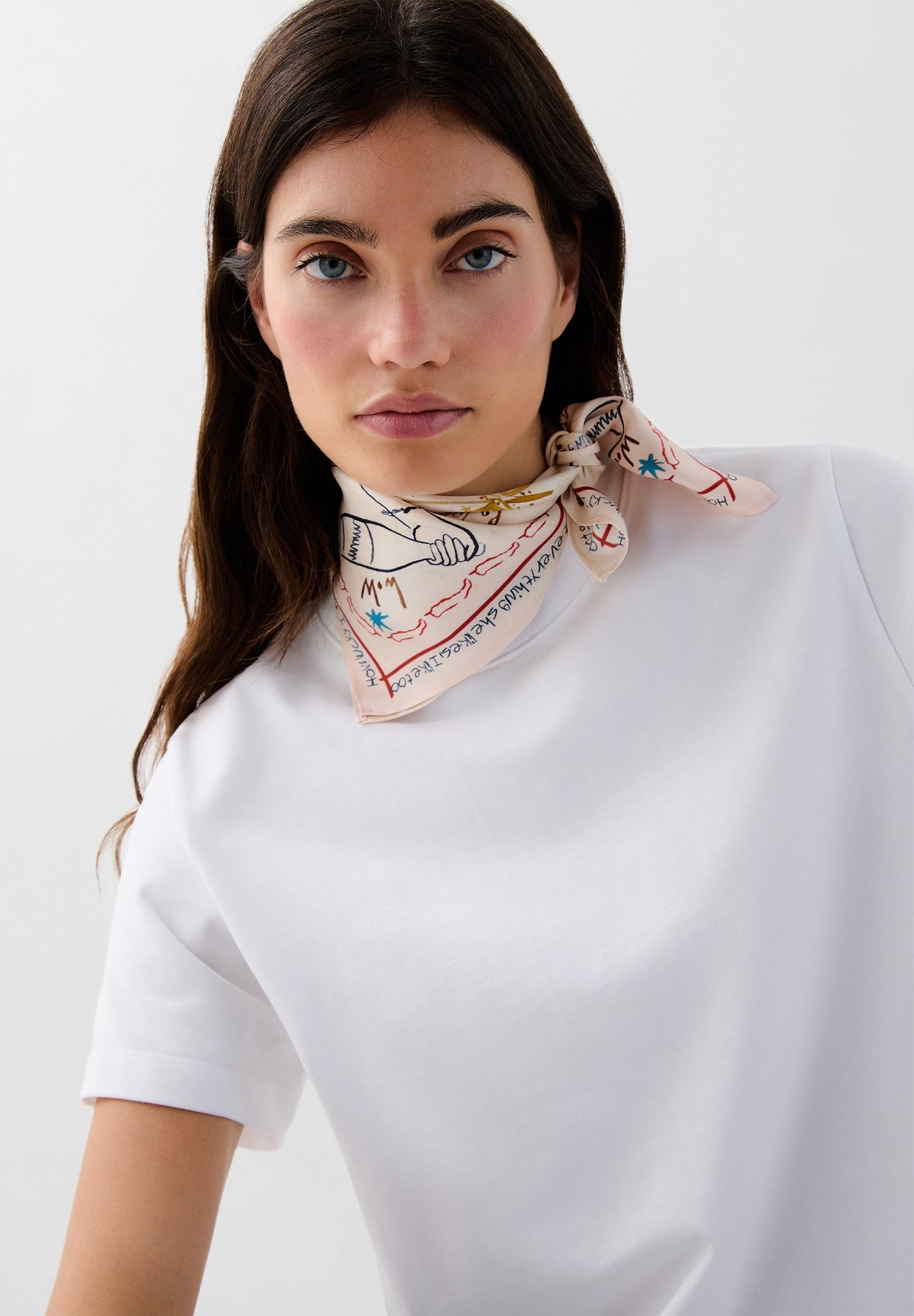 MOTHERSDAYSILK SCARF