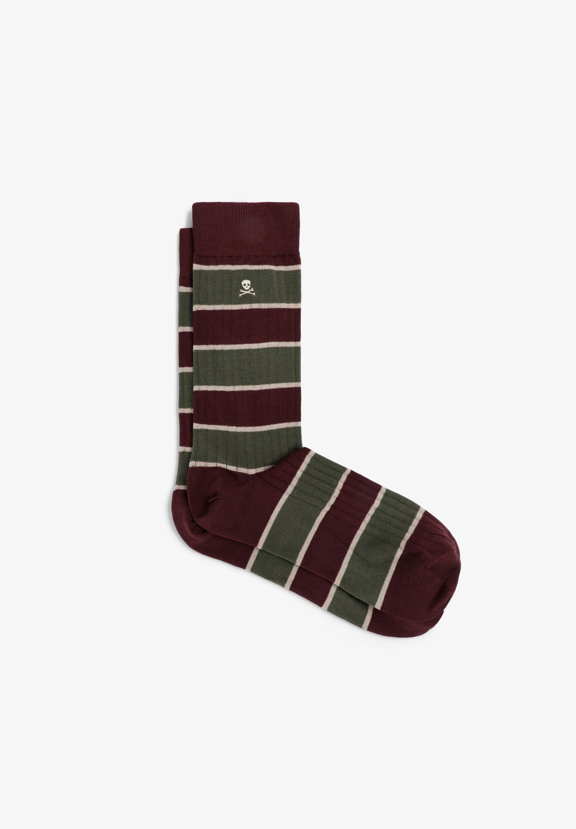 CONTRAST STRIPED SOCKS Scalpers ROW CONTRAST STRIPED SOCKS Scalpers ROW