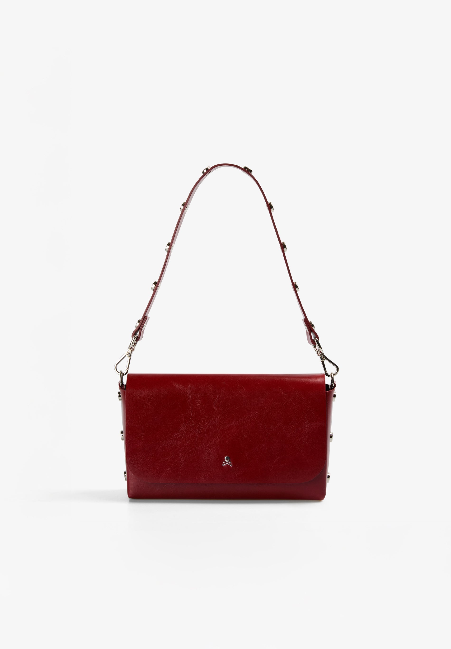 STUDDED LEATHER MINI BAG – Scalpers ROW STUDDED LEATHER MINI BAG – Scalpers ROW