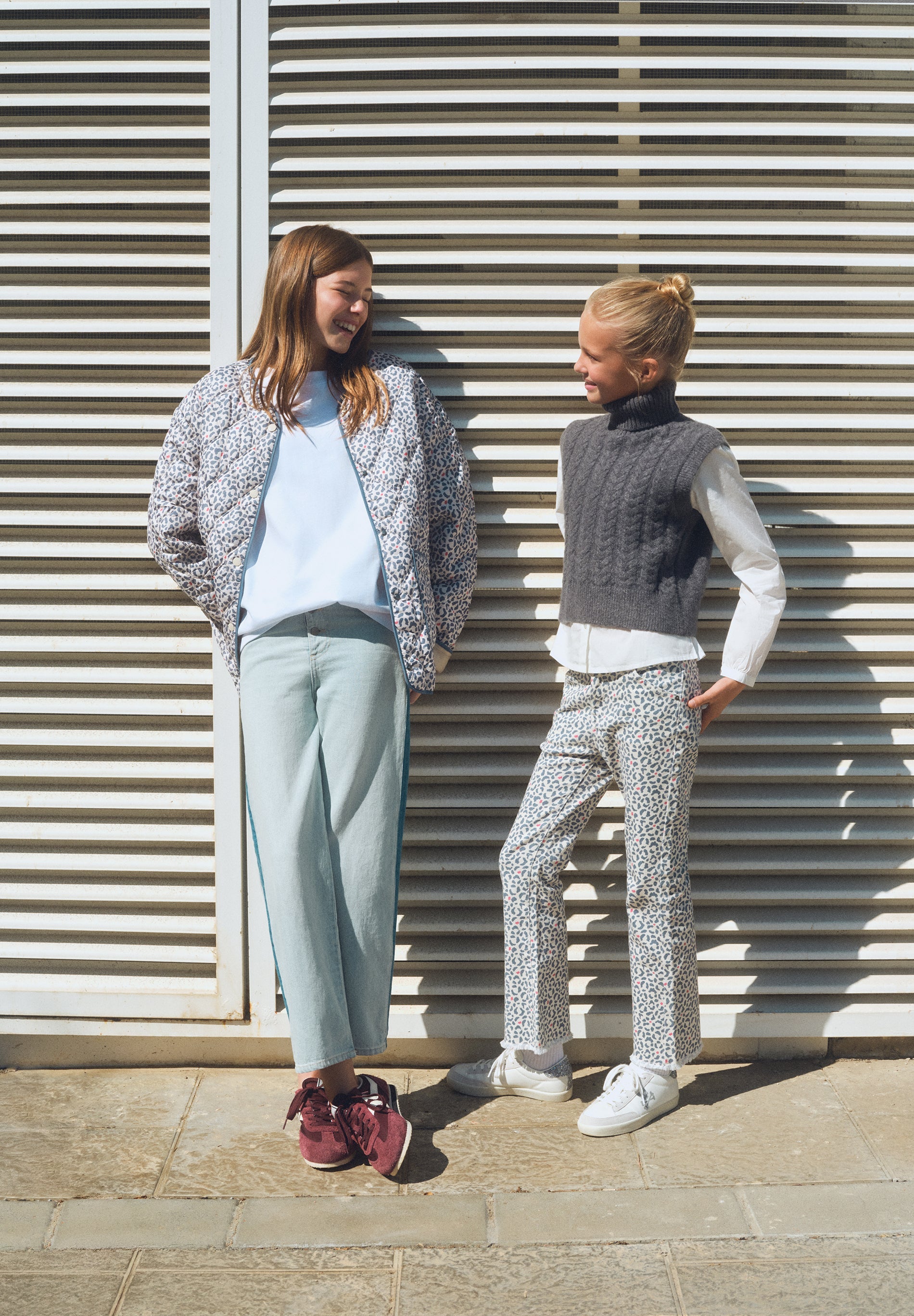 ANIMAL PRINT PUFFER JACKET