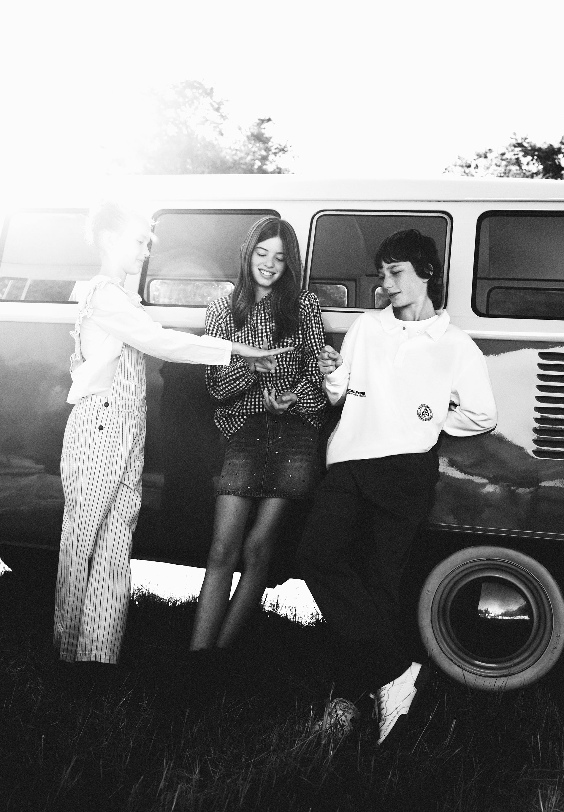 LONG SLEEVE PRINTED POLO SHIRT