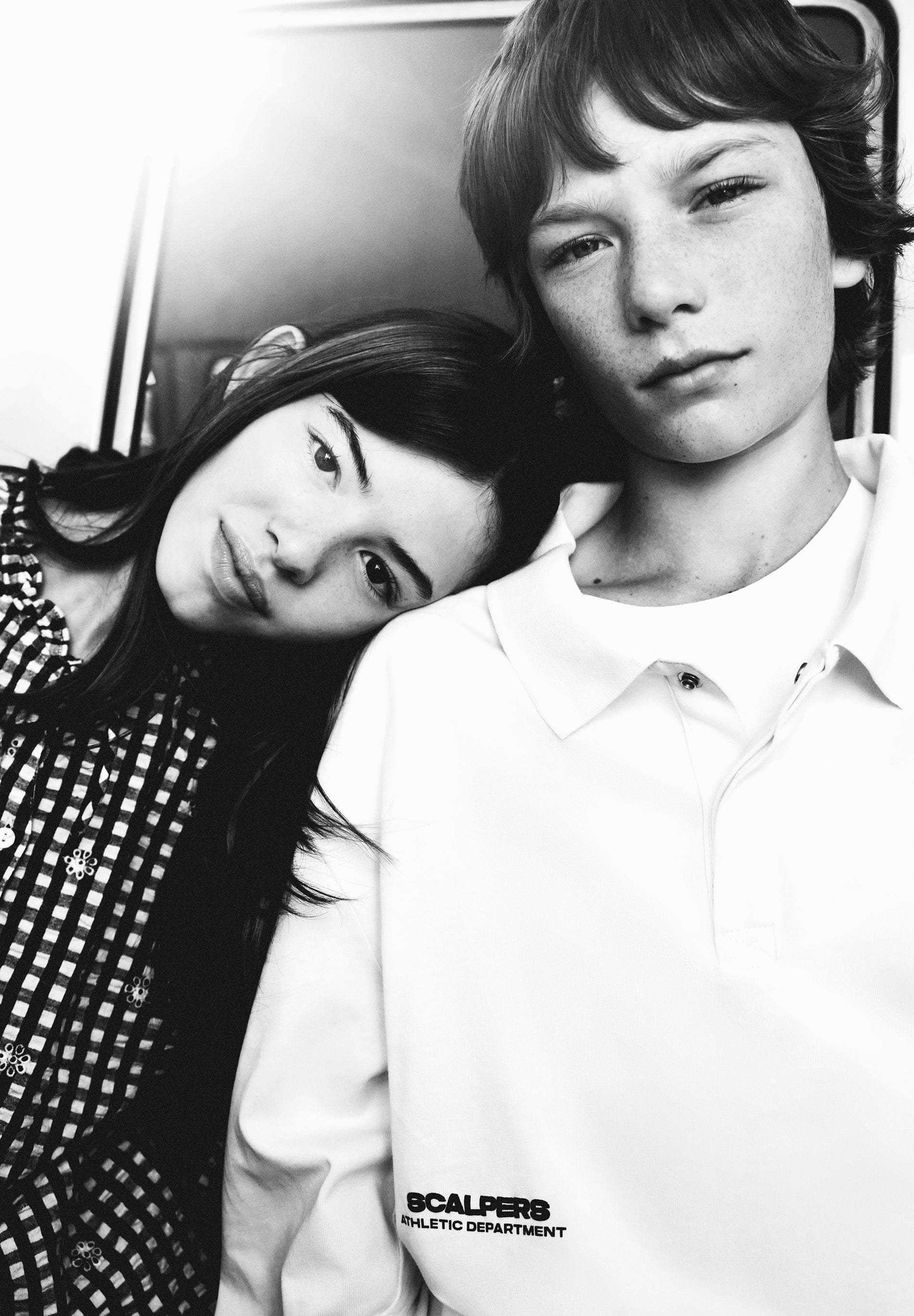 LONG SLEEVE PRINTED POLO SHIRT