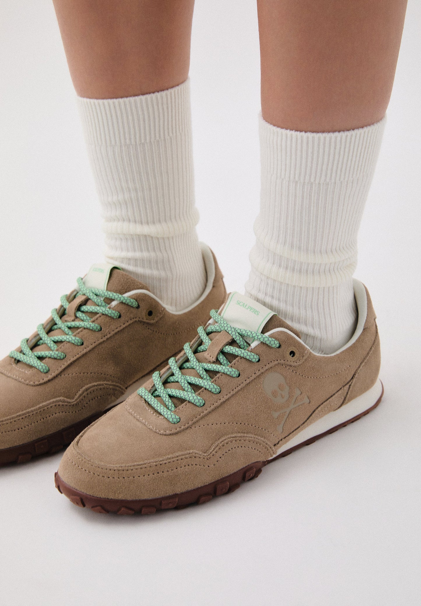 RETRO SNEAKERS 100% LEATHER
