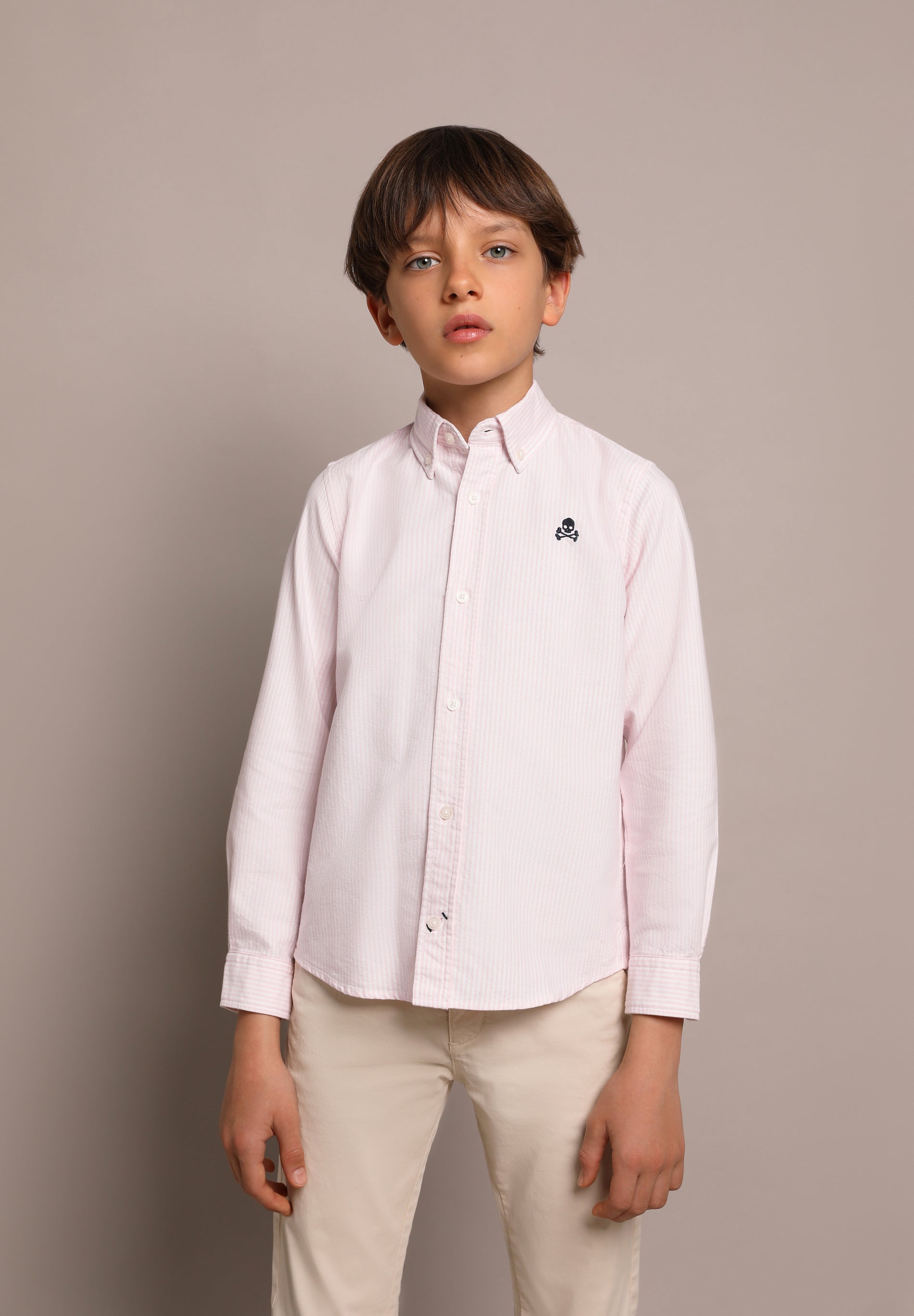 OXFORD SHIRT WITH BUTTON-DOWN COLLAR