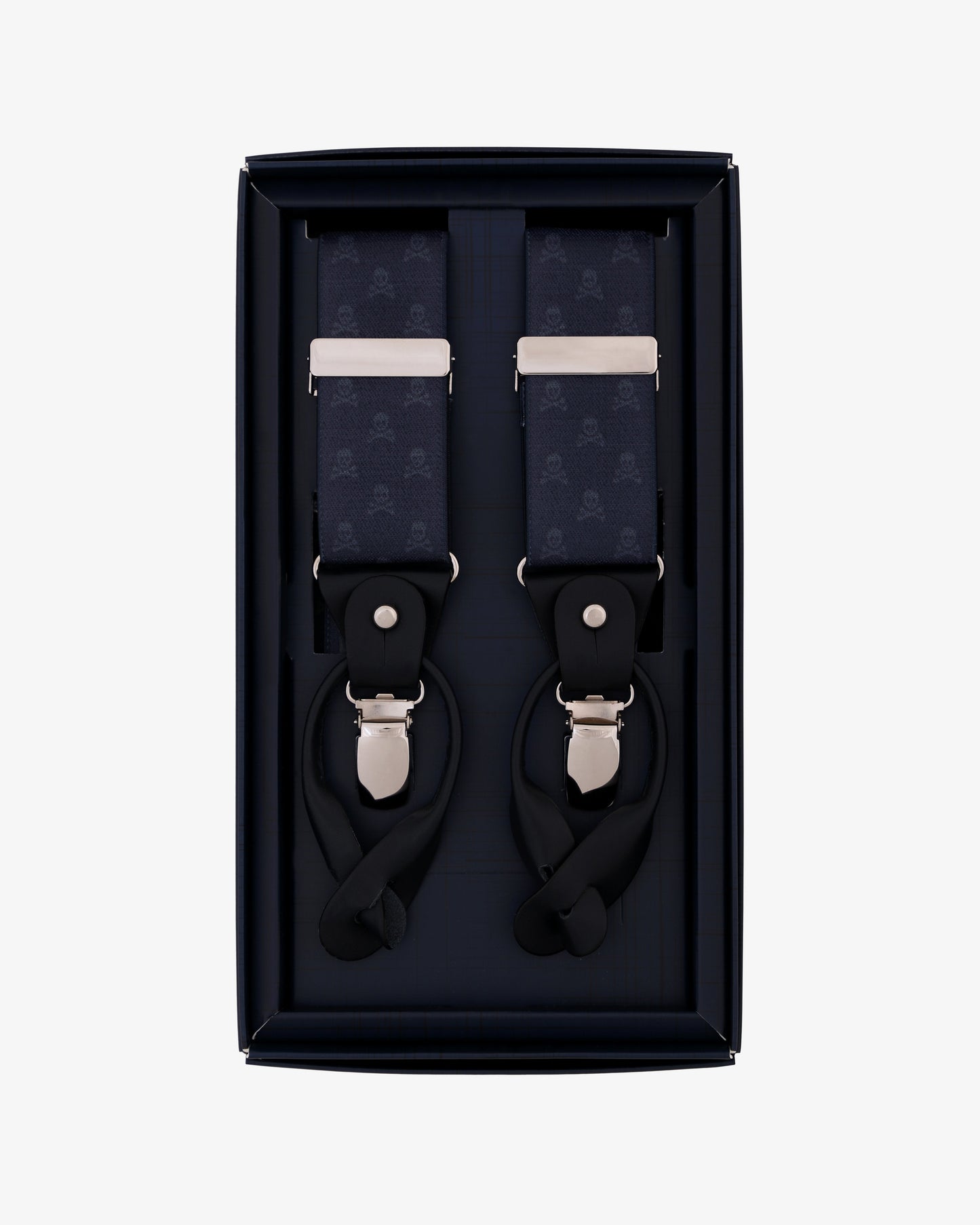 SKULL SUSPENDERS