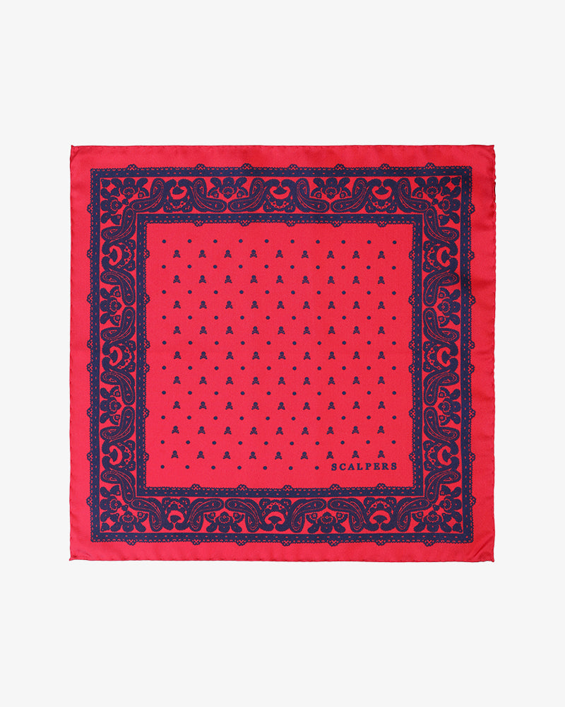 MM SKULL & DOTS POCHETTE PINK