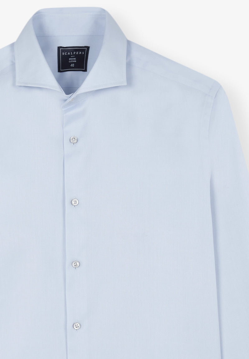 SLIM FIT COTTON SHIRT