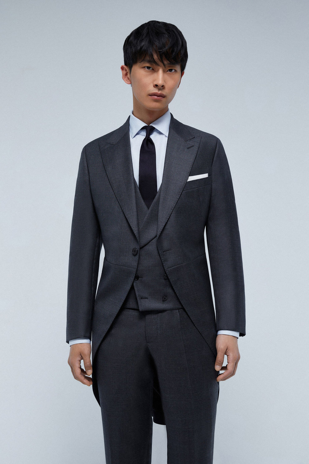 CHAQUÉ GRIS LANA TRES PIEZAS - Scalpers