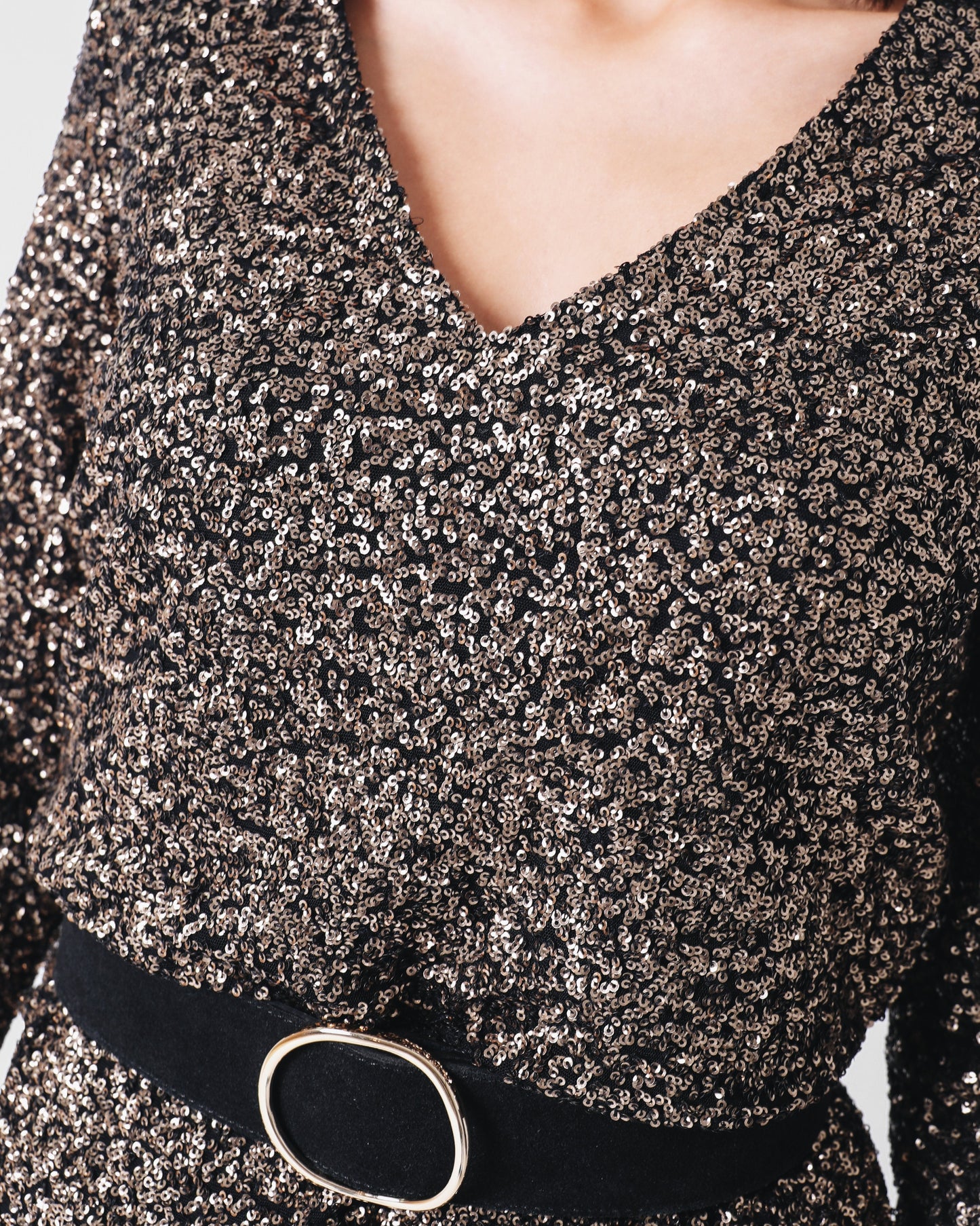 VESTIDO ANTIQUE LENTEJUELAS