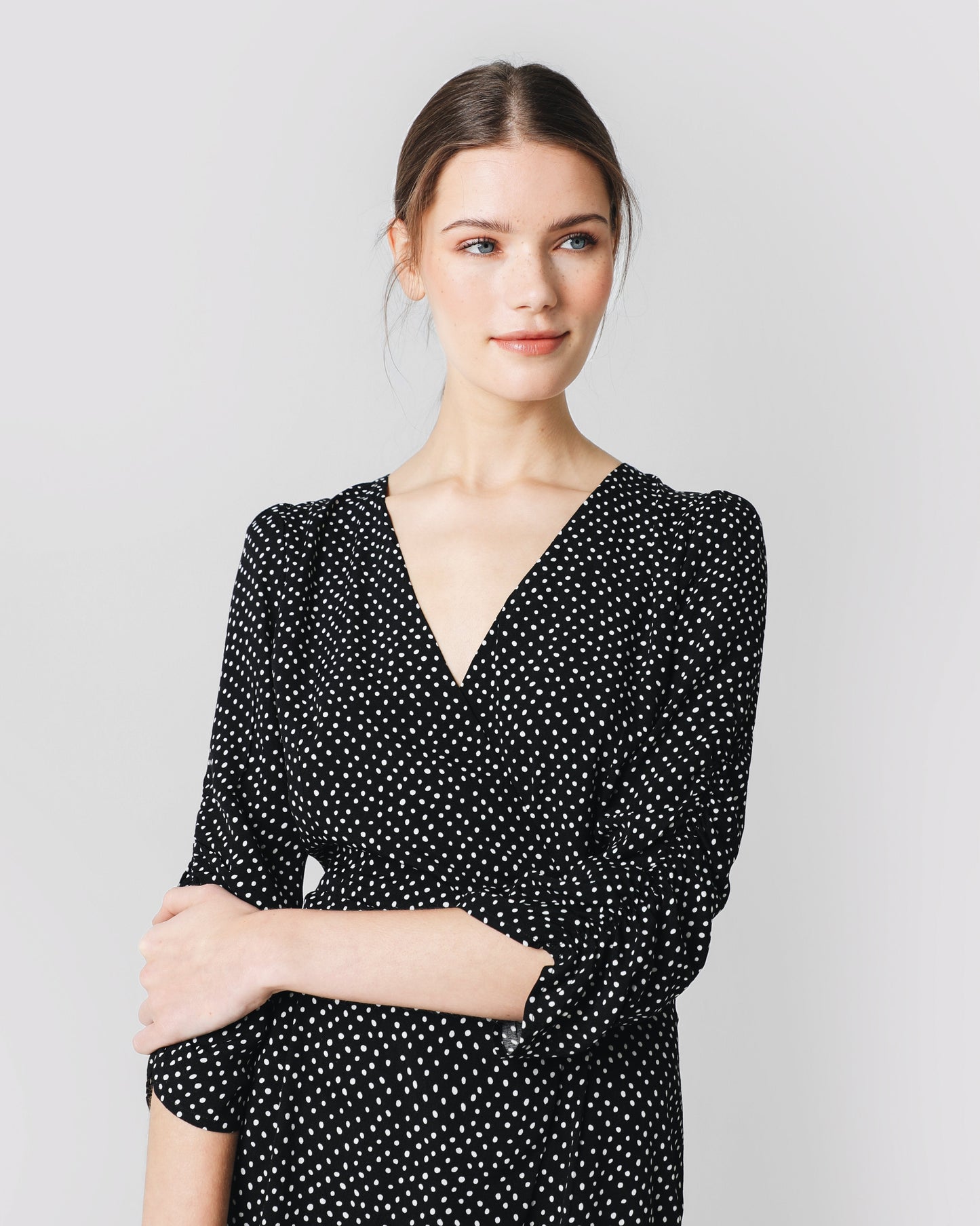 VESTIDO MINI PAREO MINIPRINT NEGRO