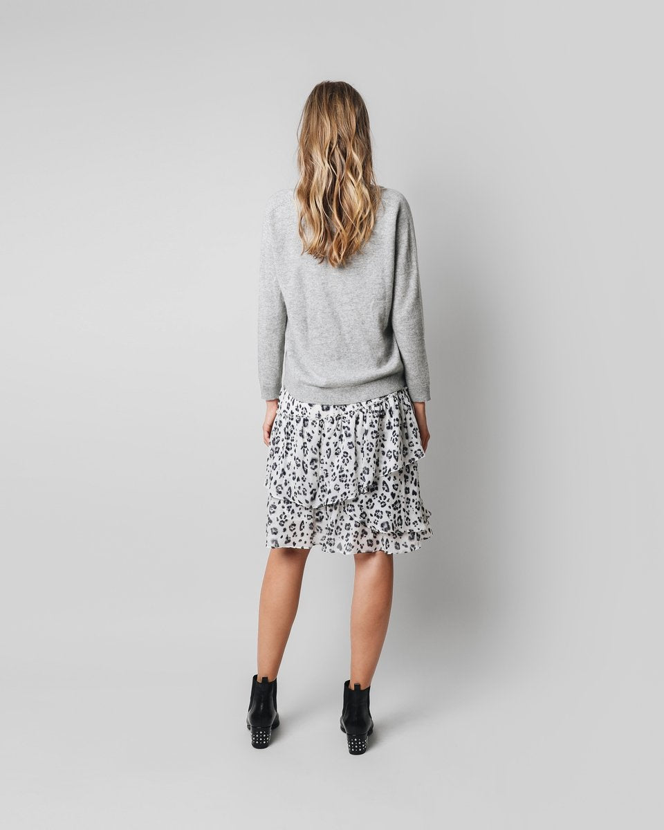 FALDA LEOPARDO ESTAMPADO
