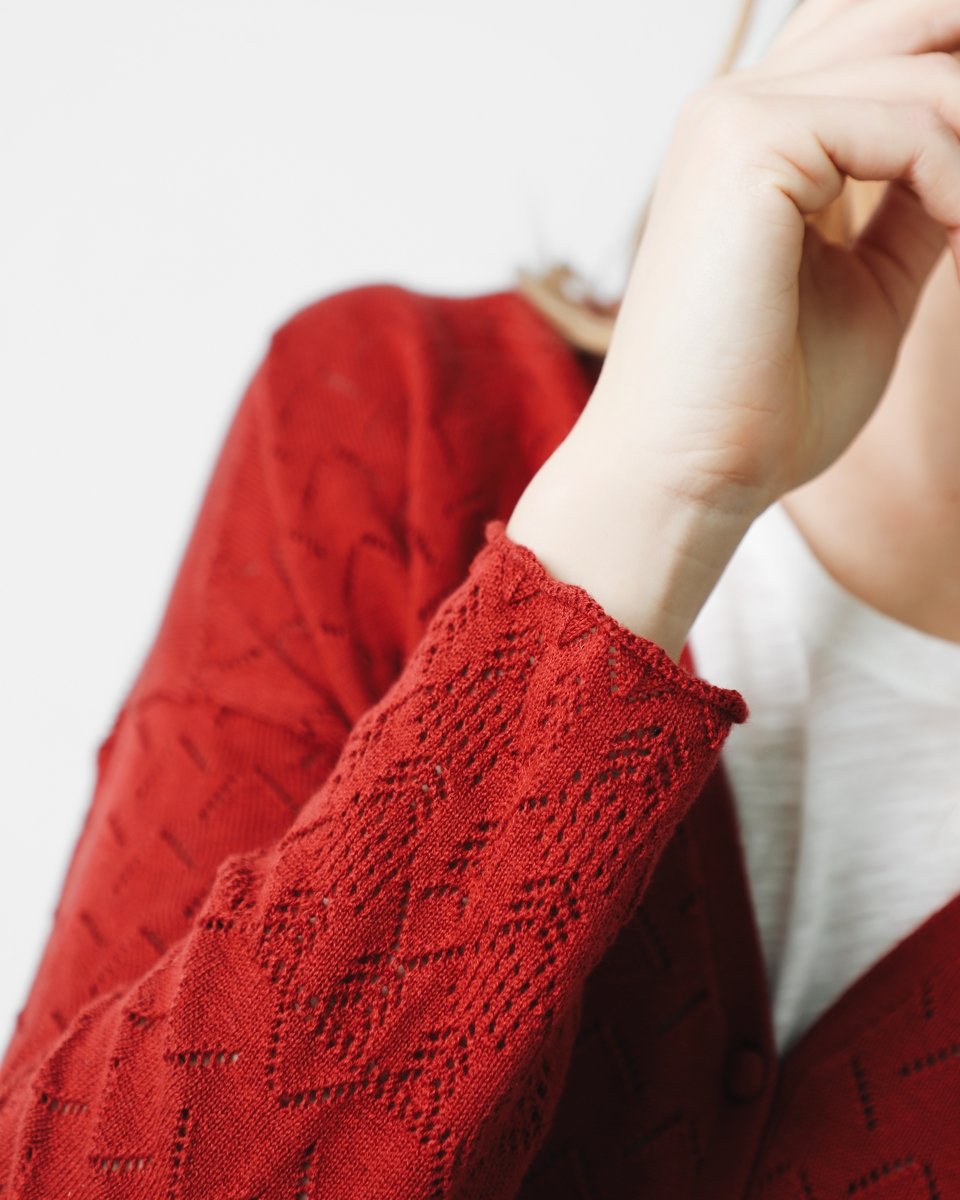 CHAQUETA DESAGUJADO ROMANTICO