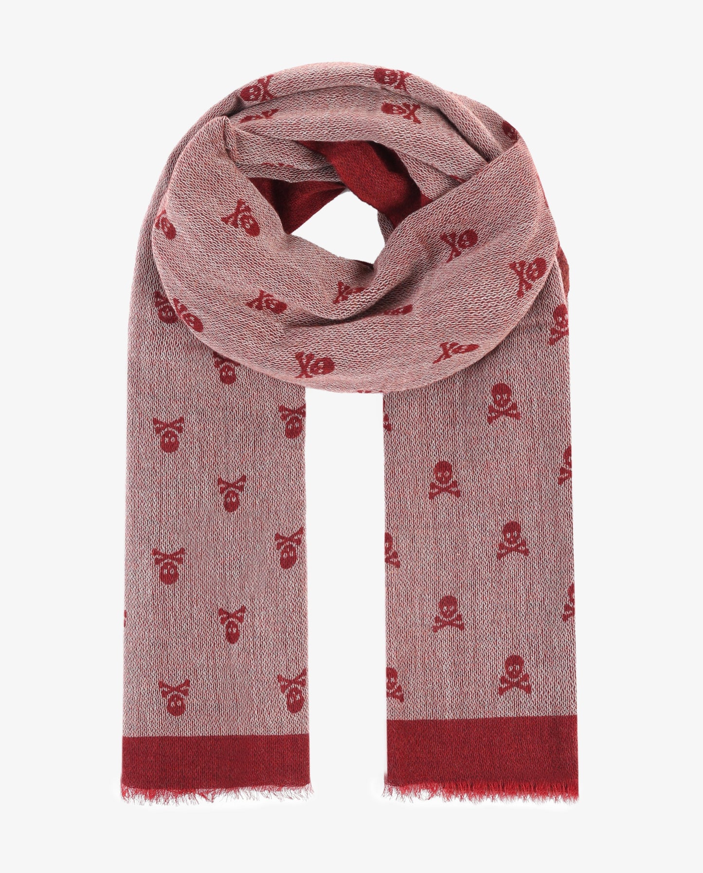 SKULL MELANGE PASHMINA