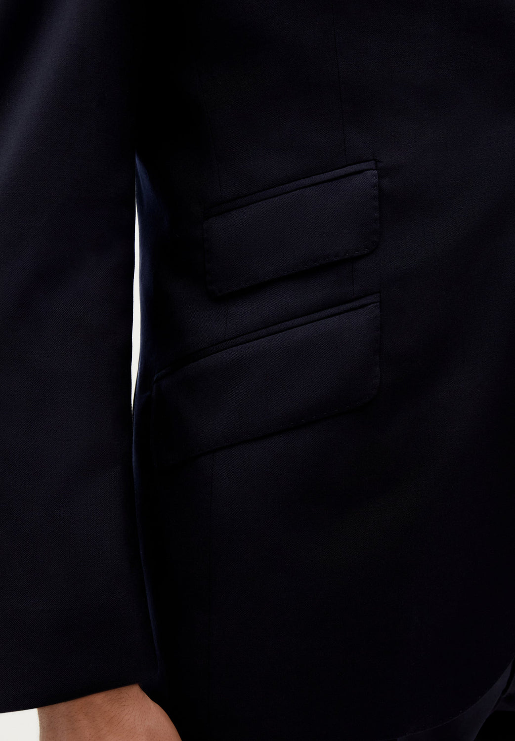 TRAJE CLÁSICO LANA AZUL MARINO - Scalpers