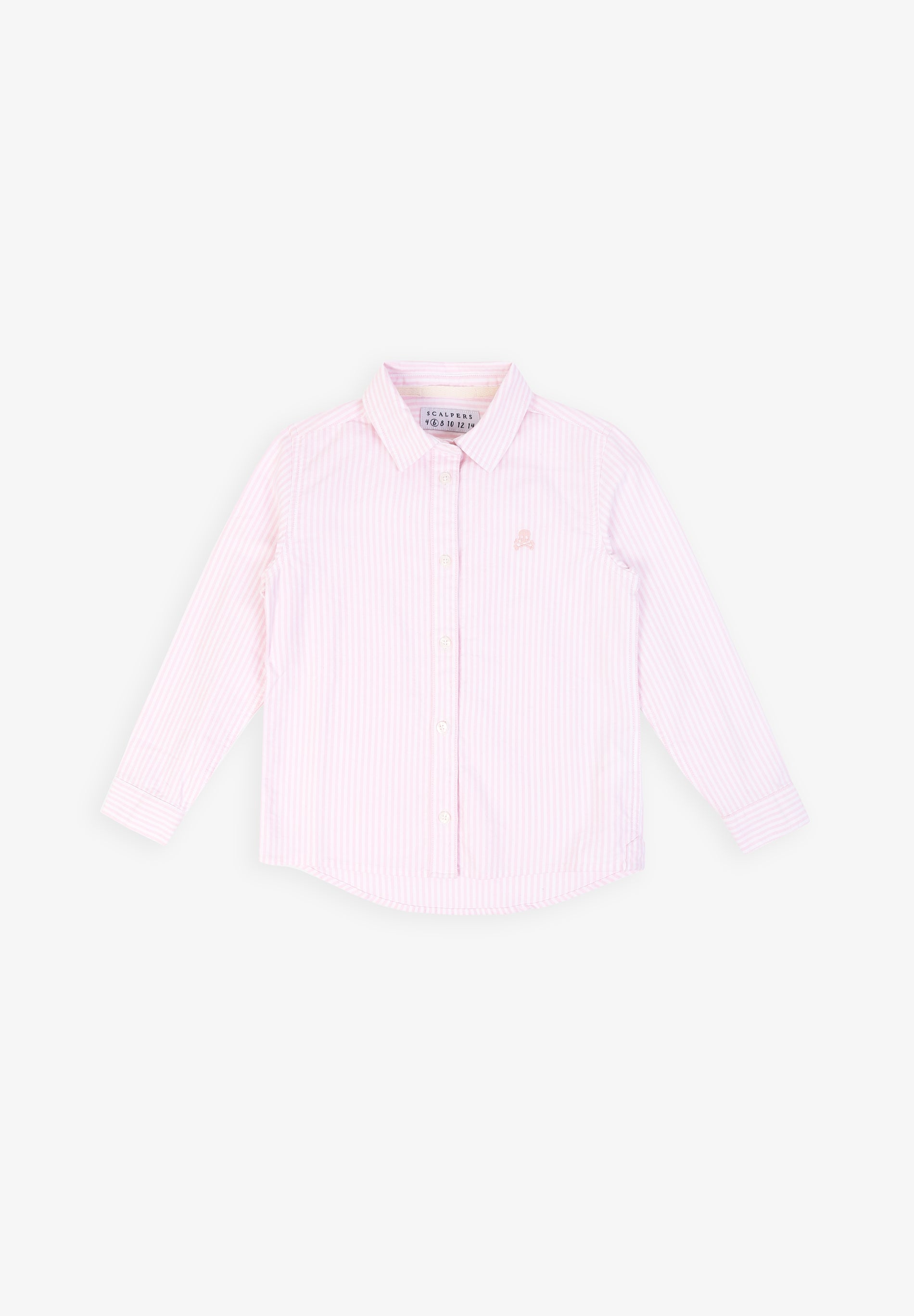 SHIRT WITH RUFFLED BACK