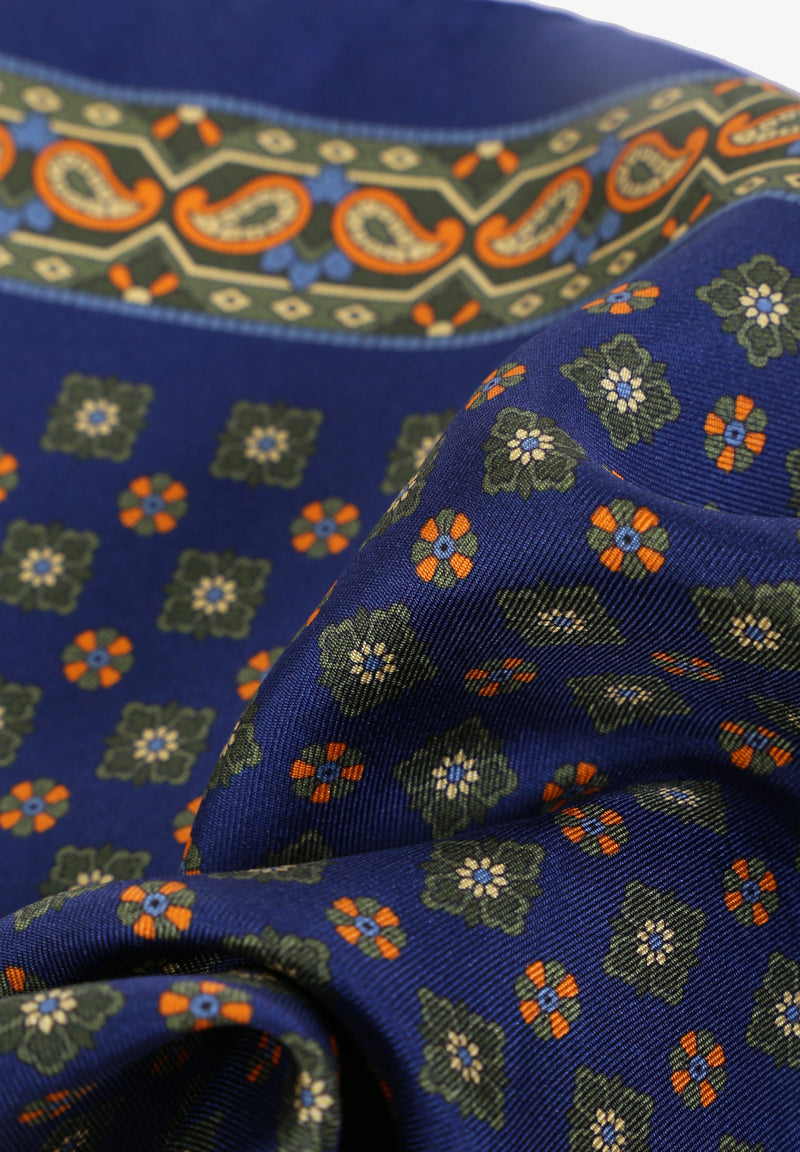 FLORAL PRINT POCKET SQUARE