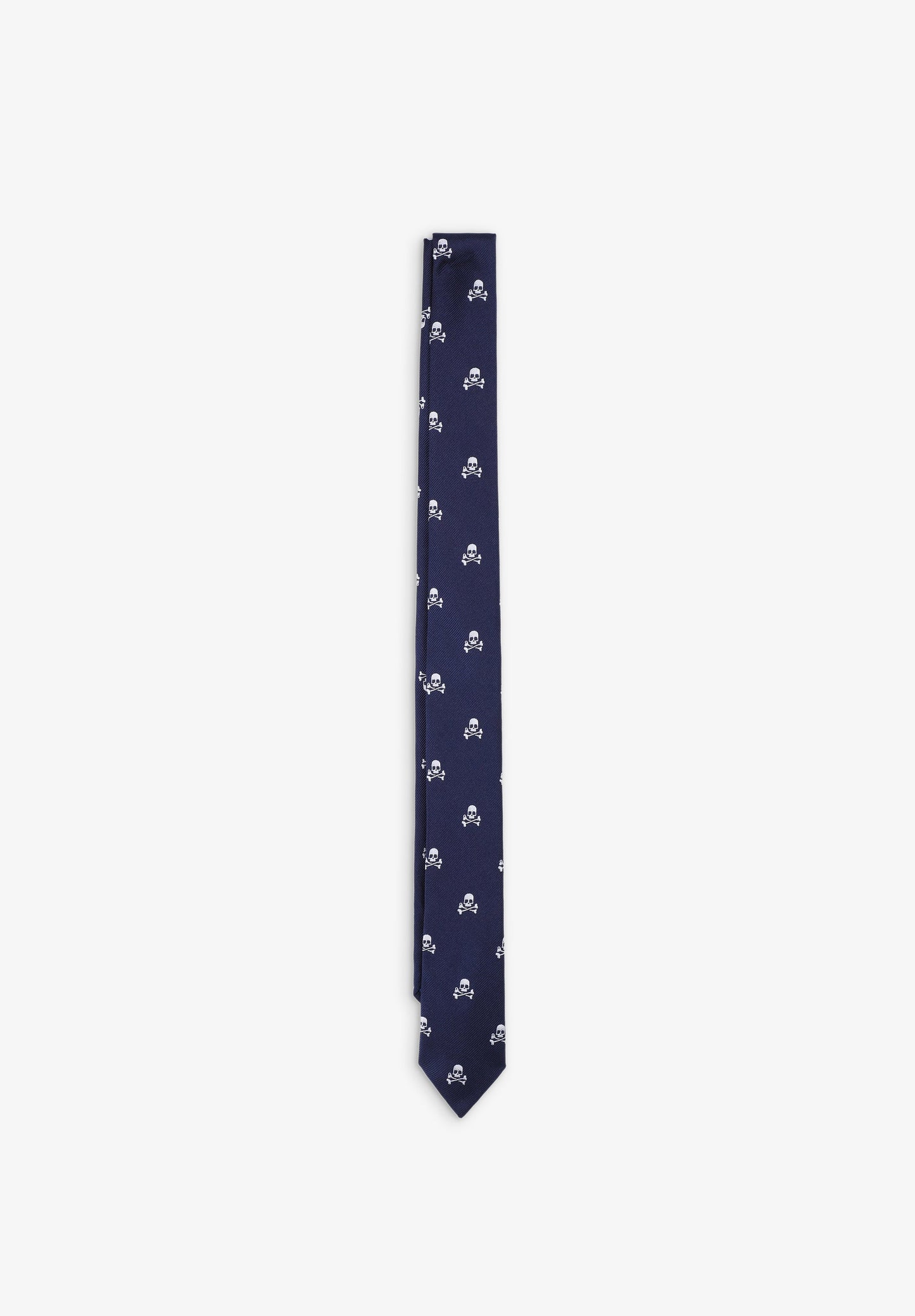 TIE WITH SKULL ALL-OVER-PRINT