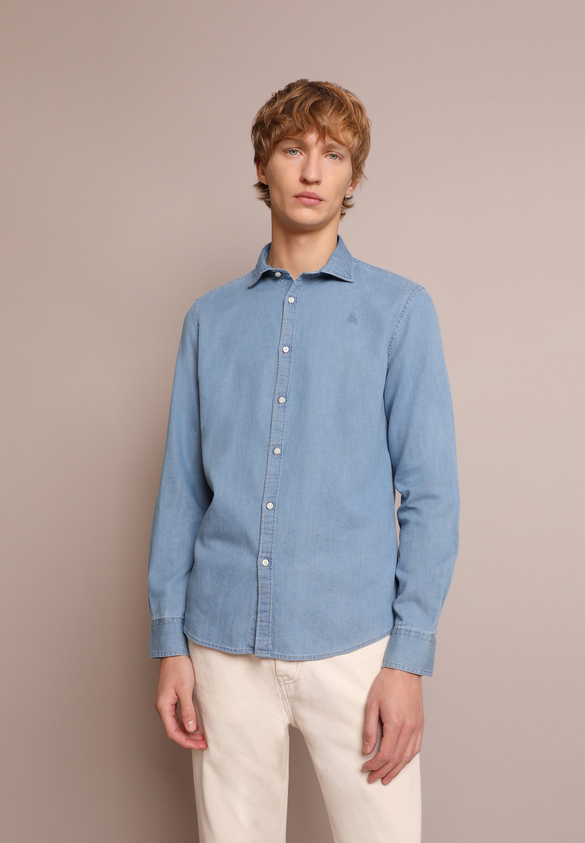 BASIC DENIM SHIRT