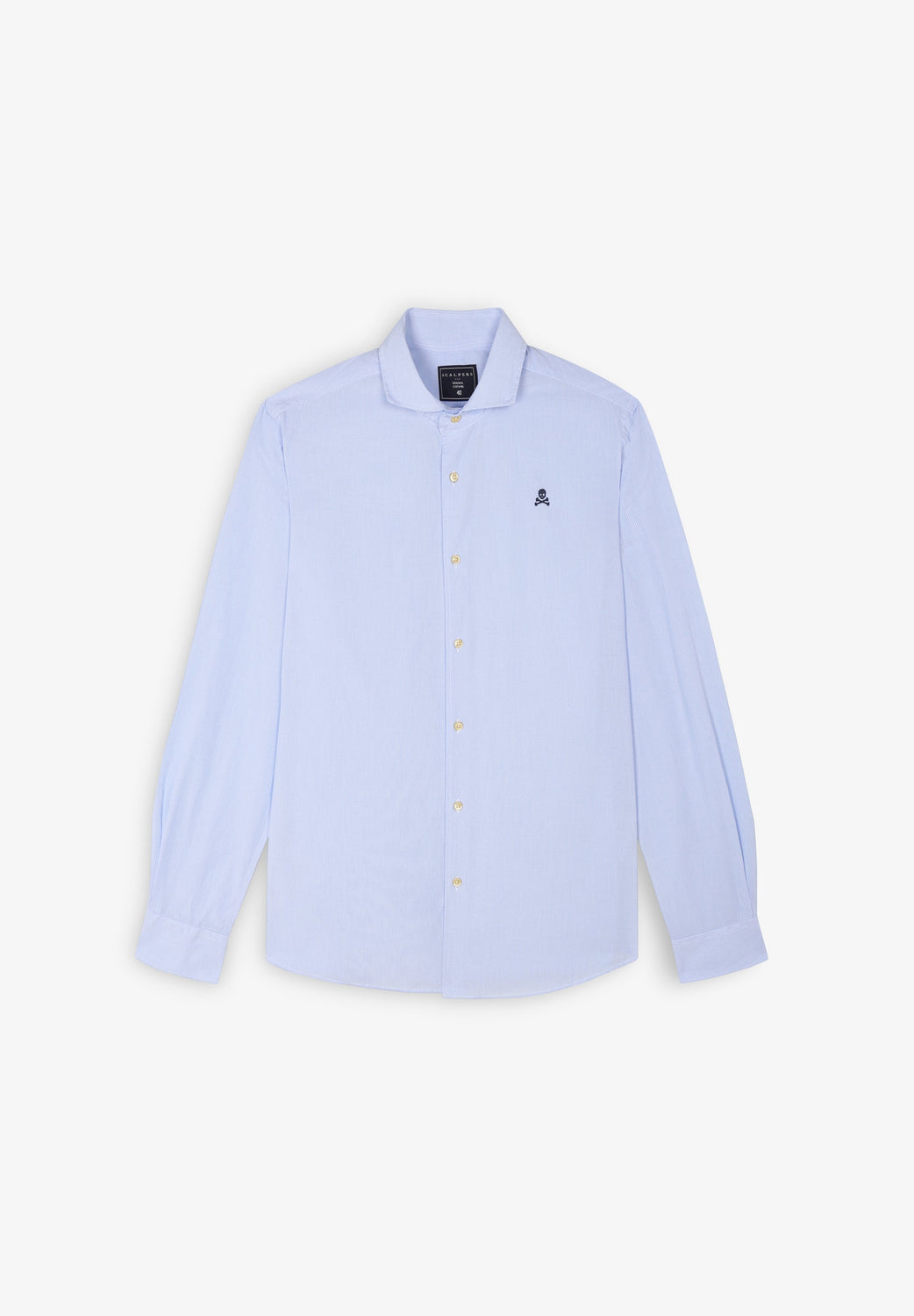 CAMISA VESTIR CUADROS CALAVERA CONTRASTE - Scalpers