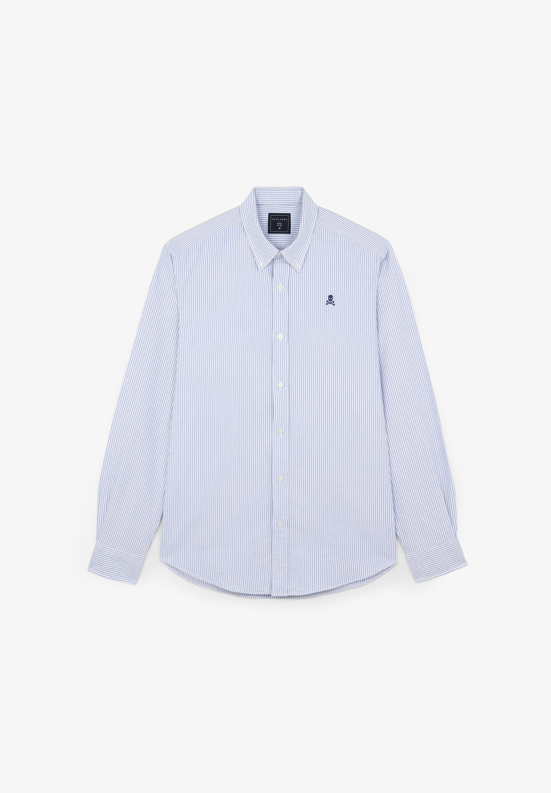 CAMISA OXFORD CALAVERA CONTRASTE - Scalpers
