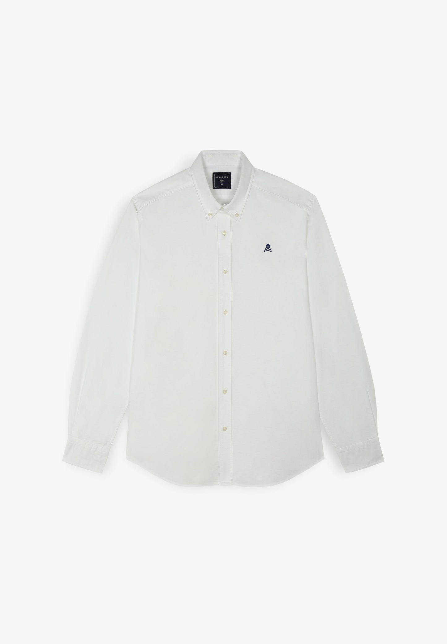 CAMISA OXFORD CALAVERA CONTRASTE - Scalpers