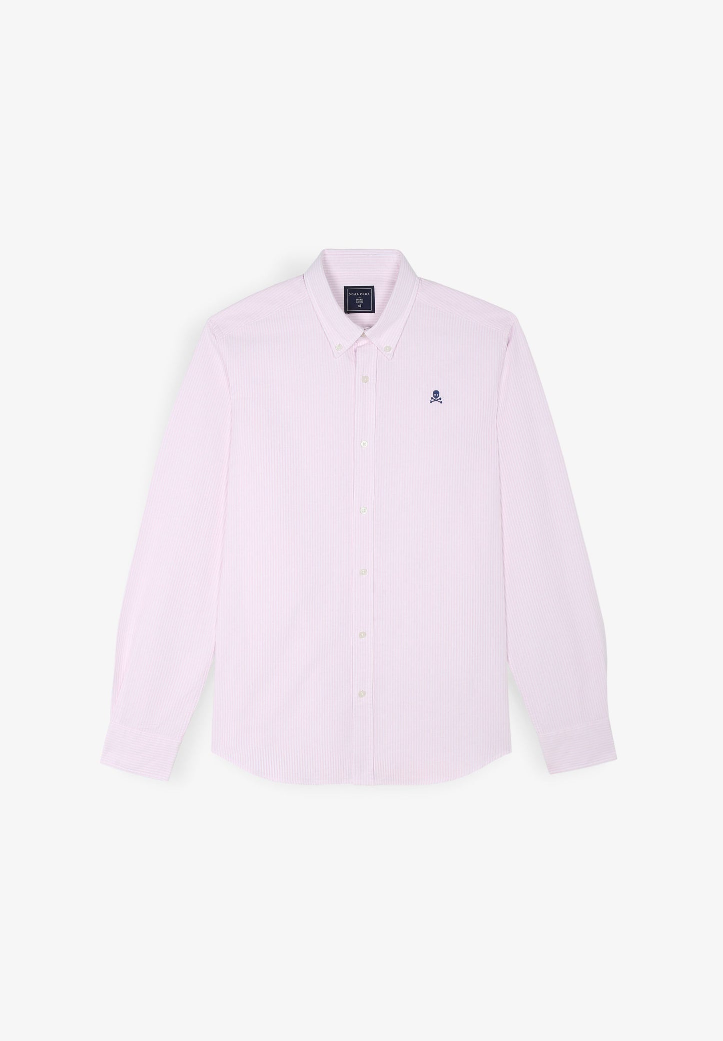 CAMISA OXFORD CALAVERA CONTRASTE - Scalpers
