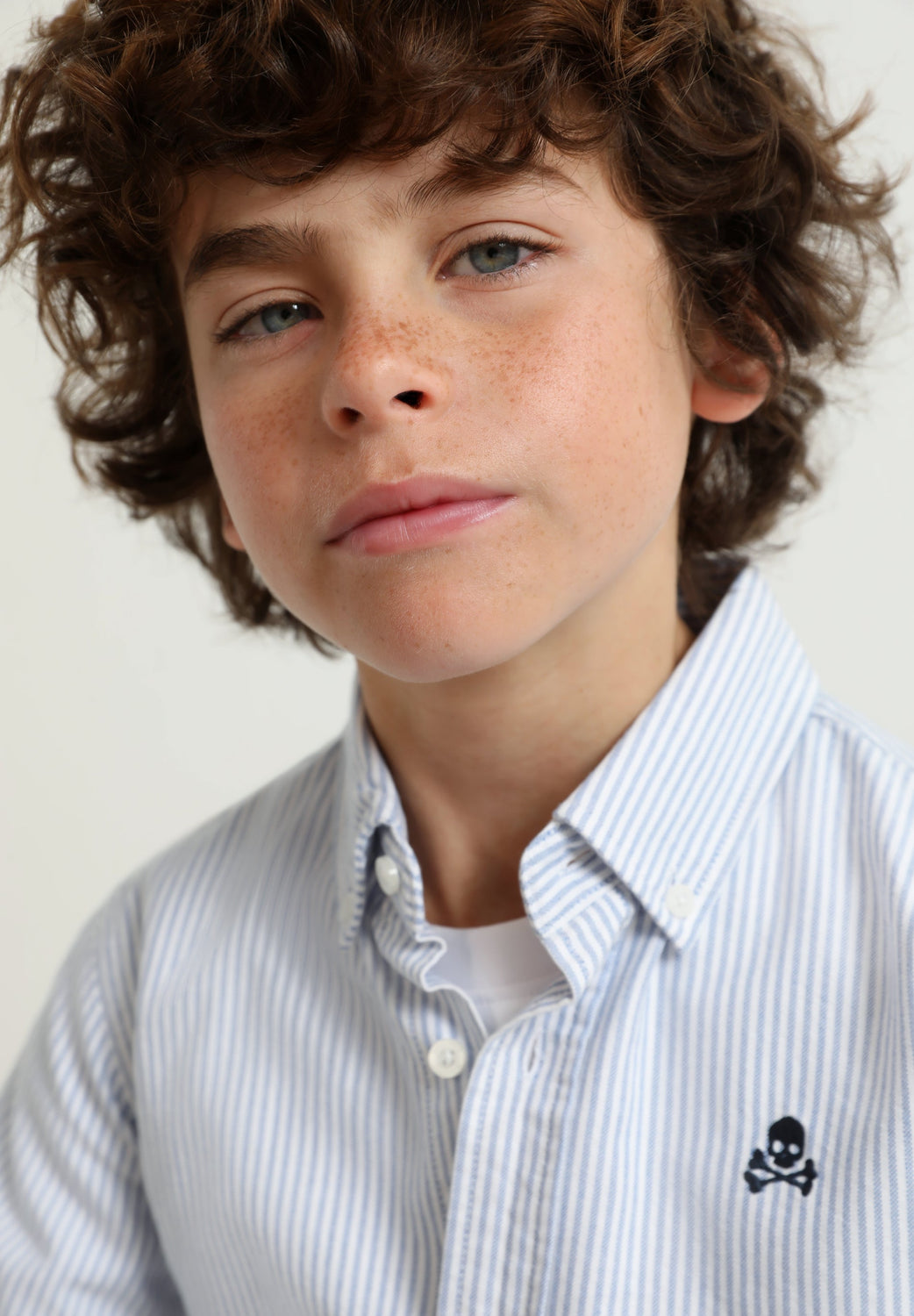 CAMISA RAYAS CALAVERA CONTRASTE - Scalpers