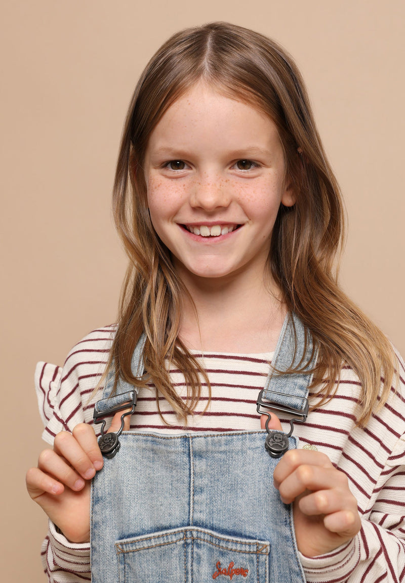 DENIM DUNGAREES
