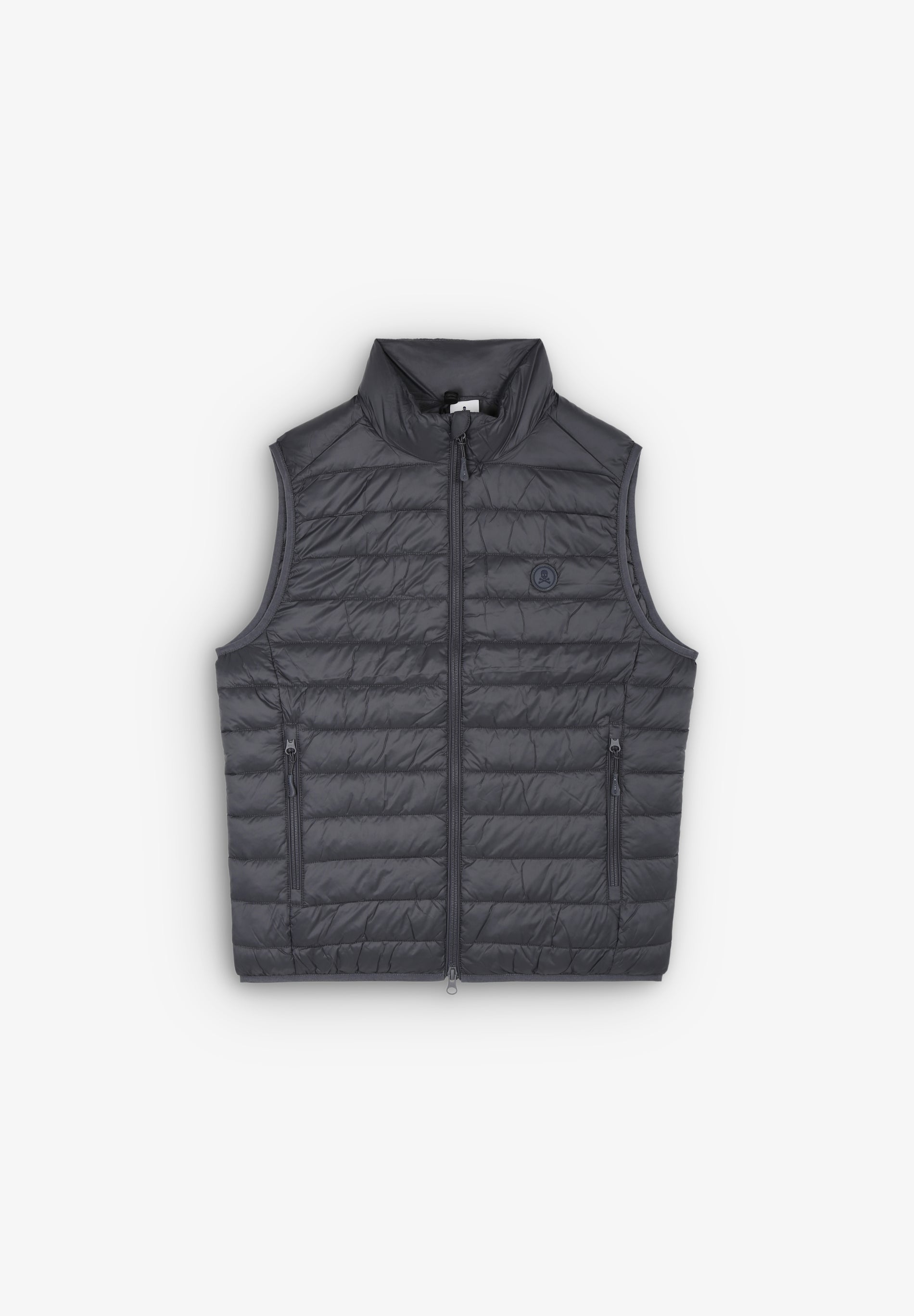 PUFFER VEST WITH SKULL – Scalpers ROW